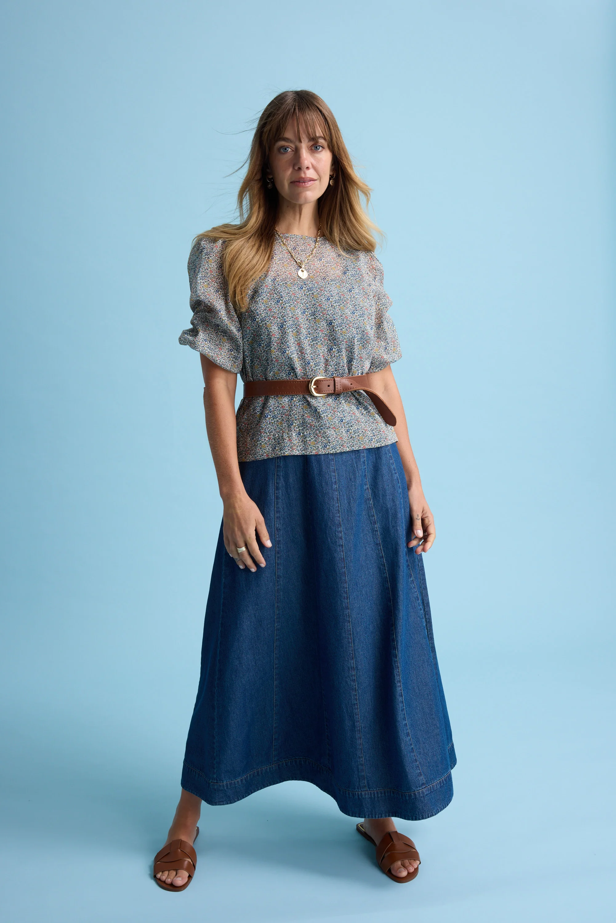 Eloise Puff Sleeve Blouse - Image 4