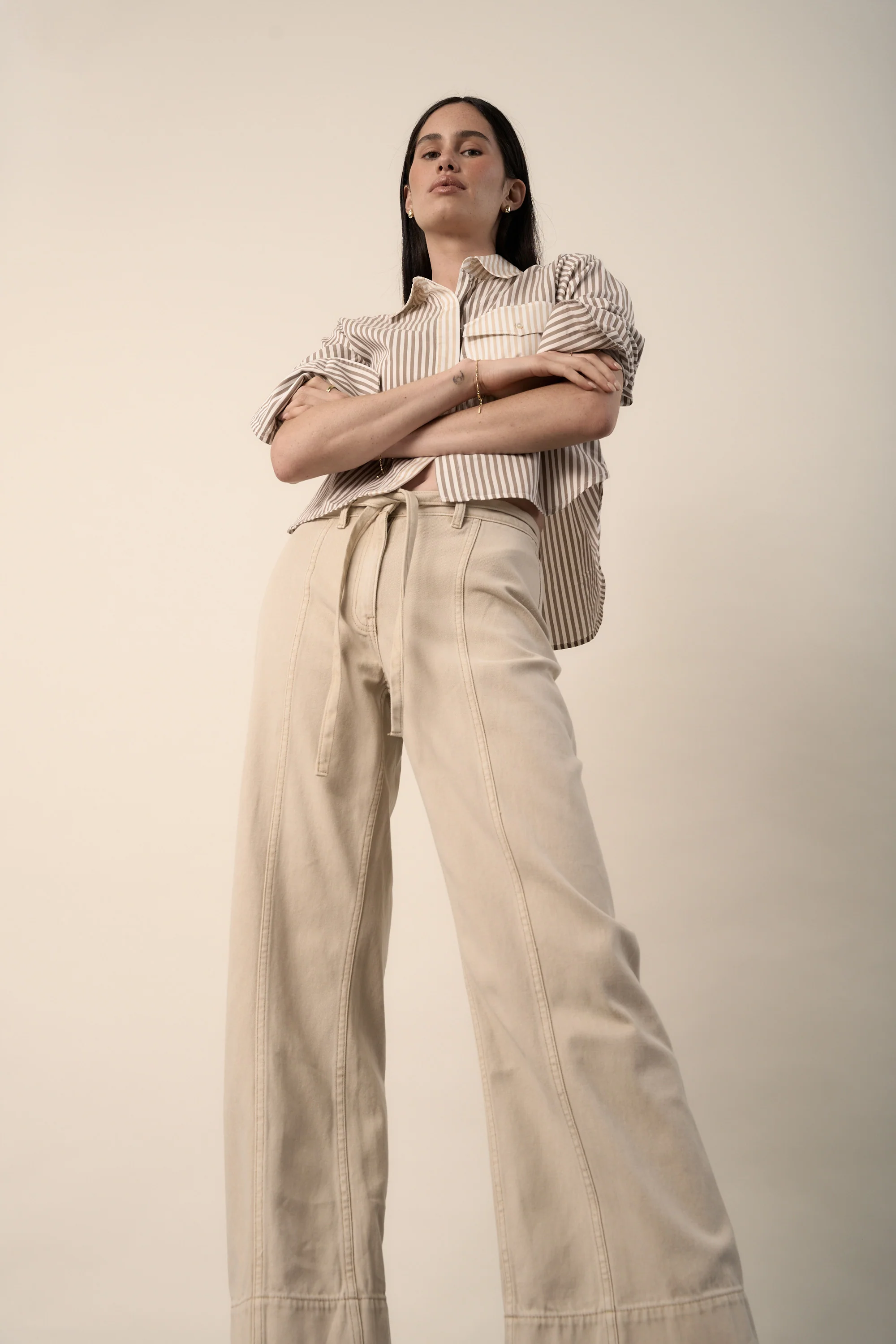 Ely Tie Detail Jeans - Image 2