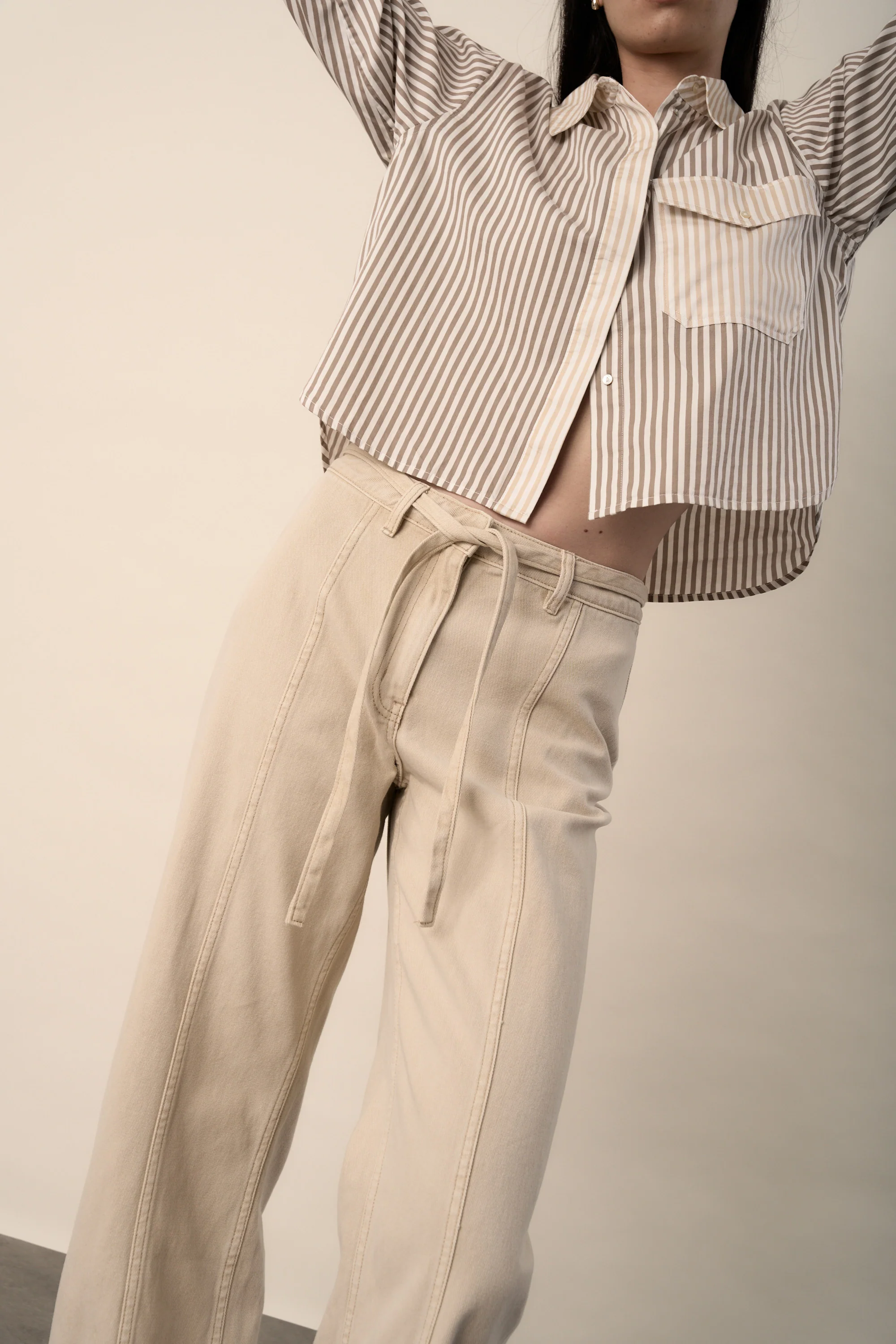 Ely Tie Detail Jeans - Image 4