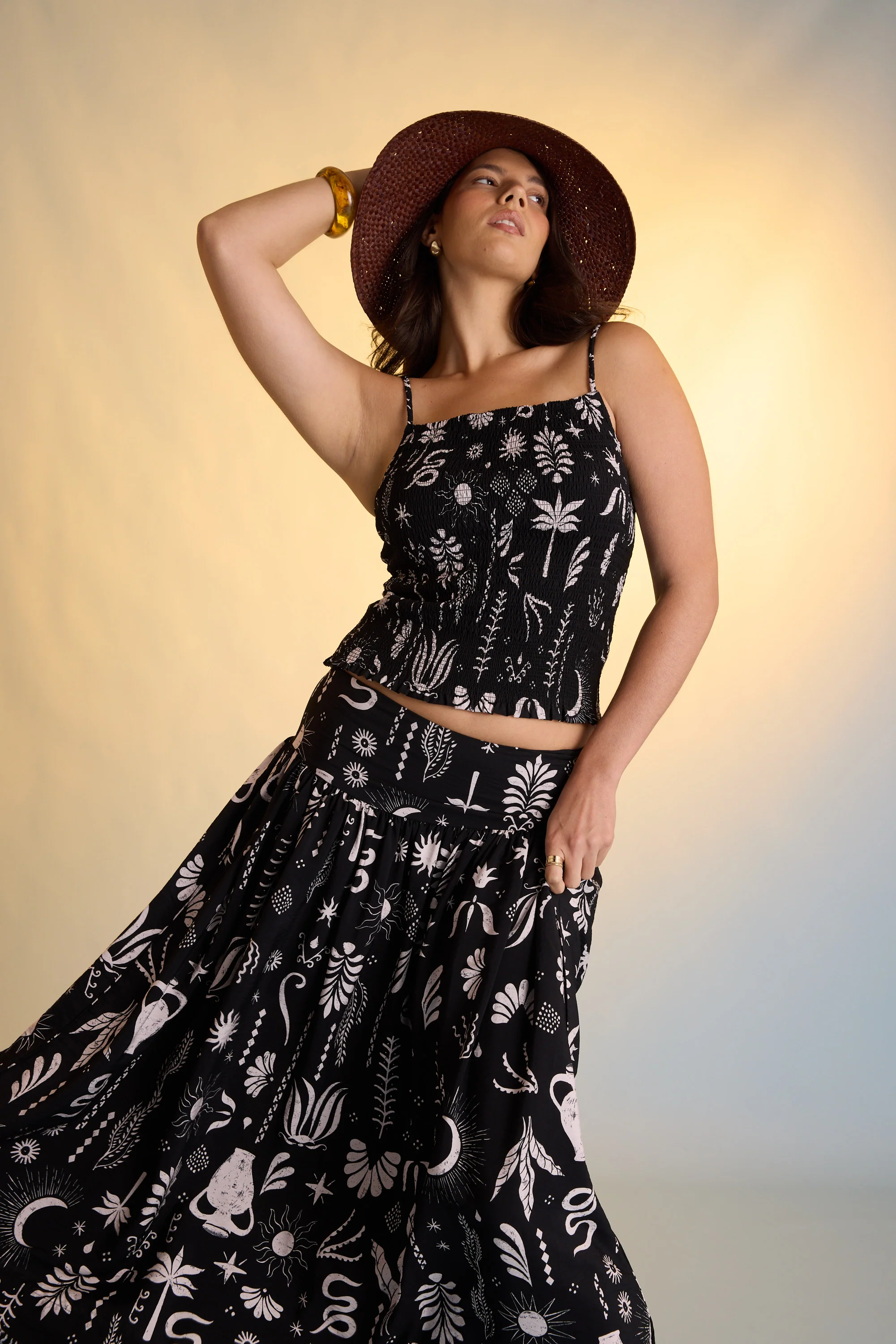 Emma Shirred Cami - Image 2