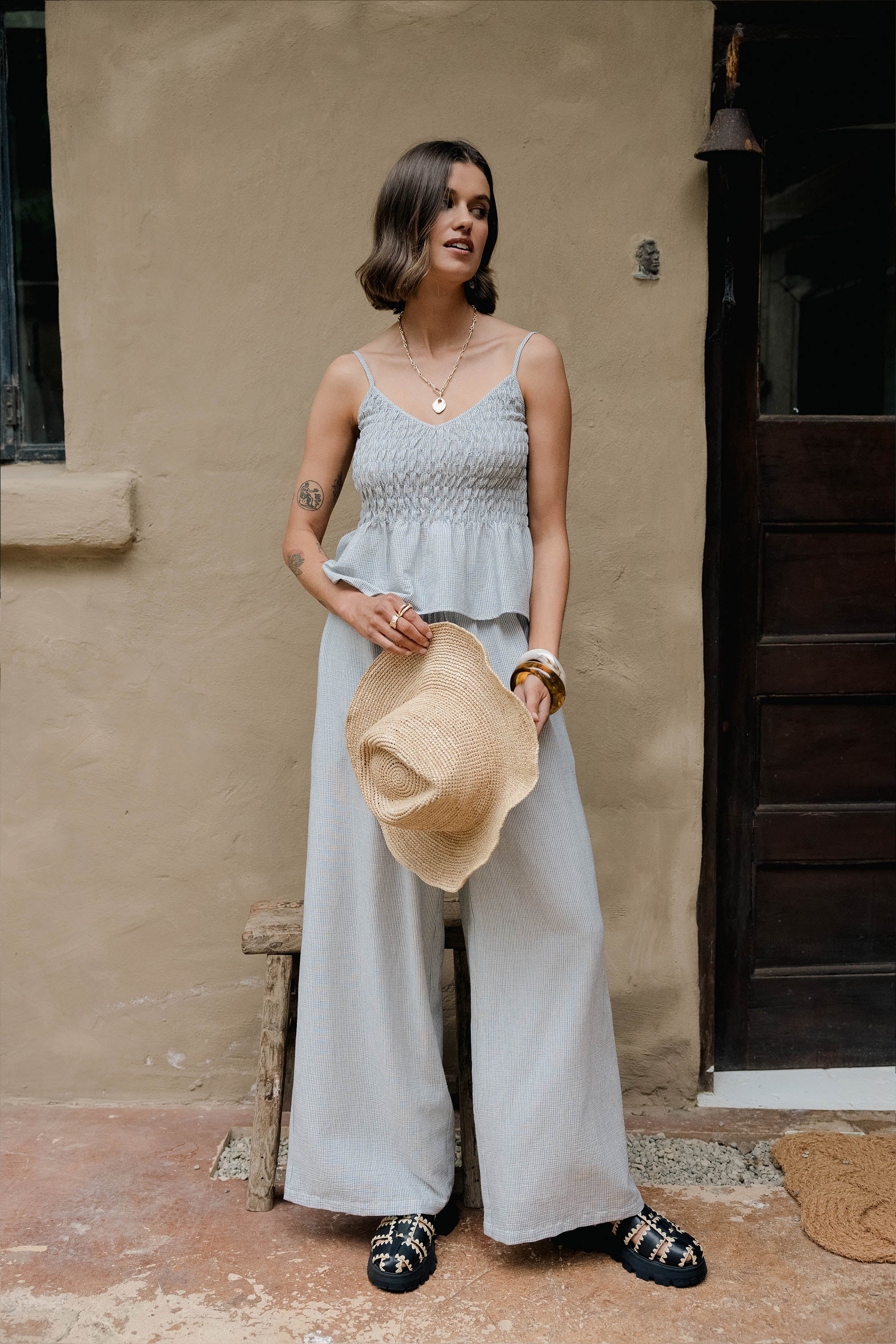 Esme Shirred Cami - Image 2