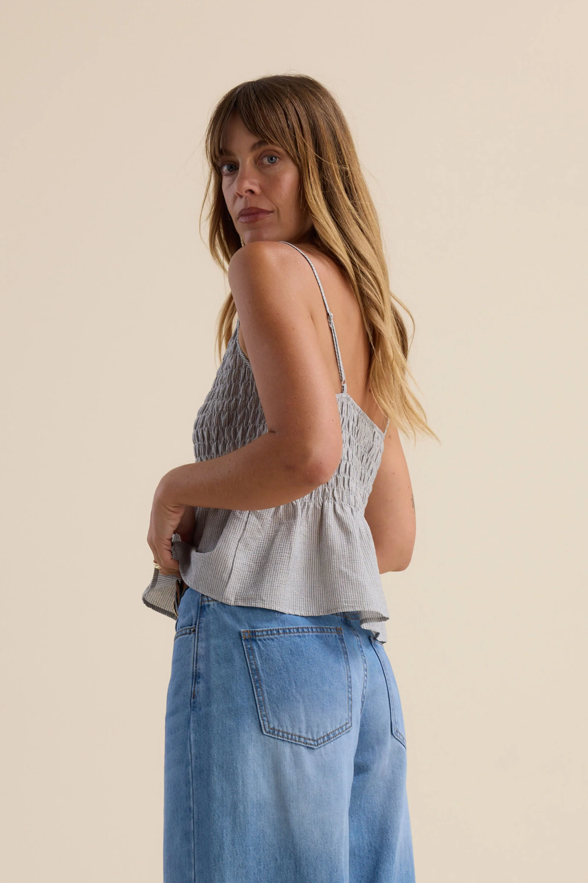 Esme Shirred Cami - Image 6