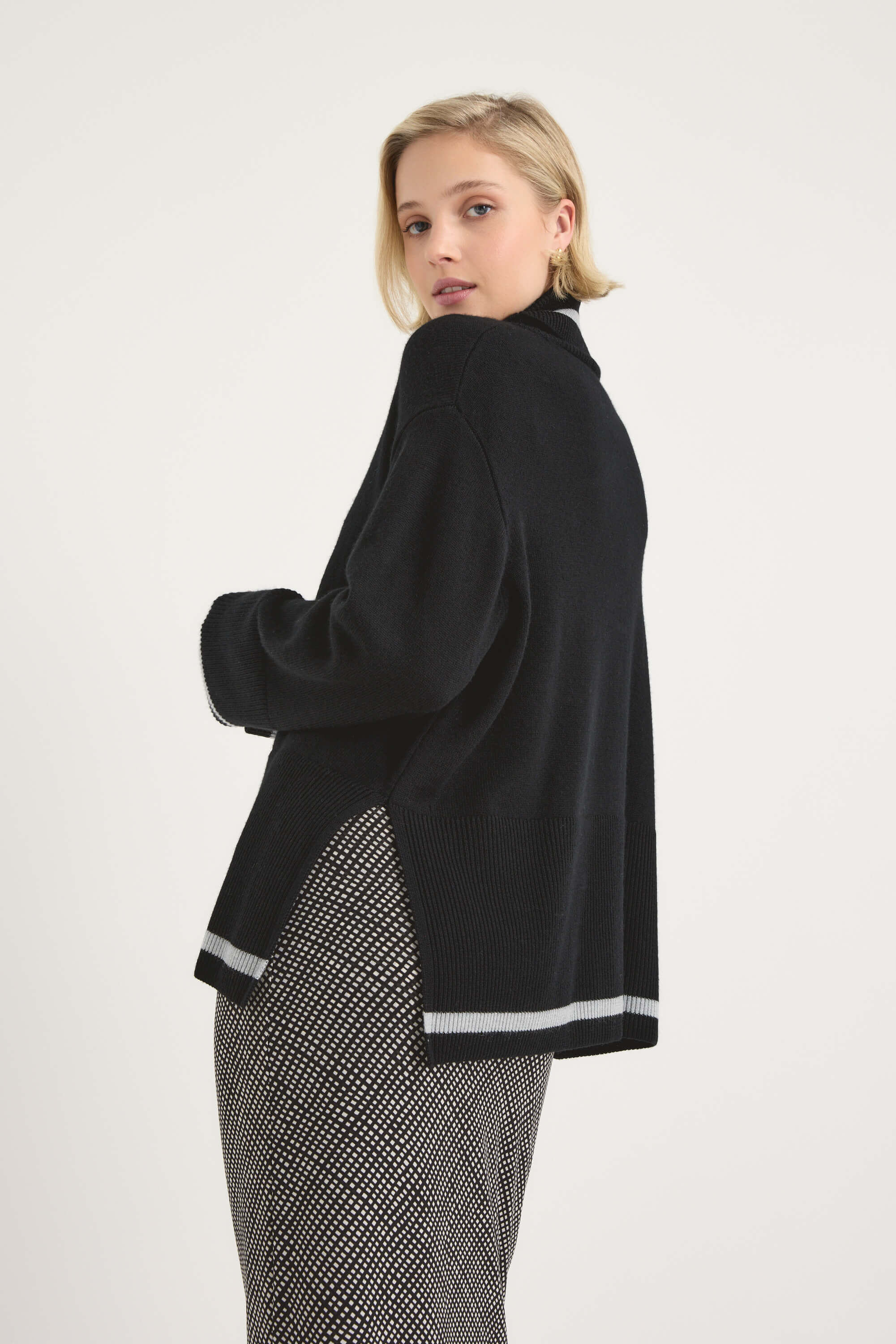 Fallon ZQ Merino Roll Neck Sweater - Image 2