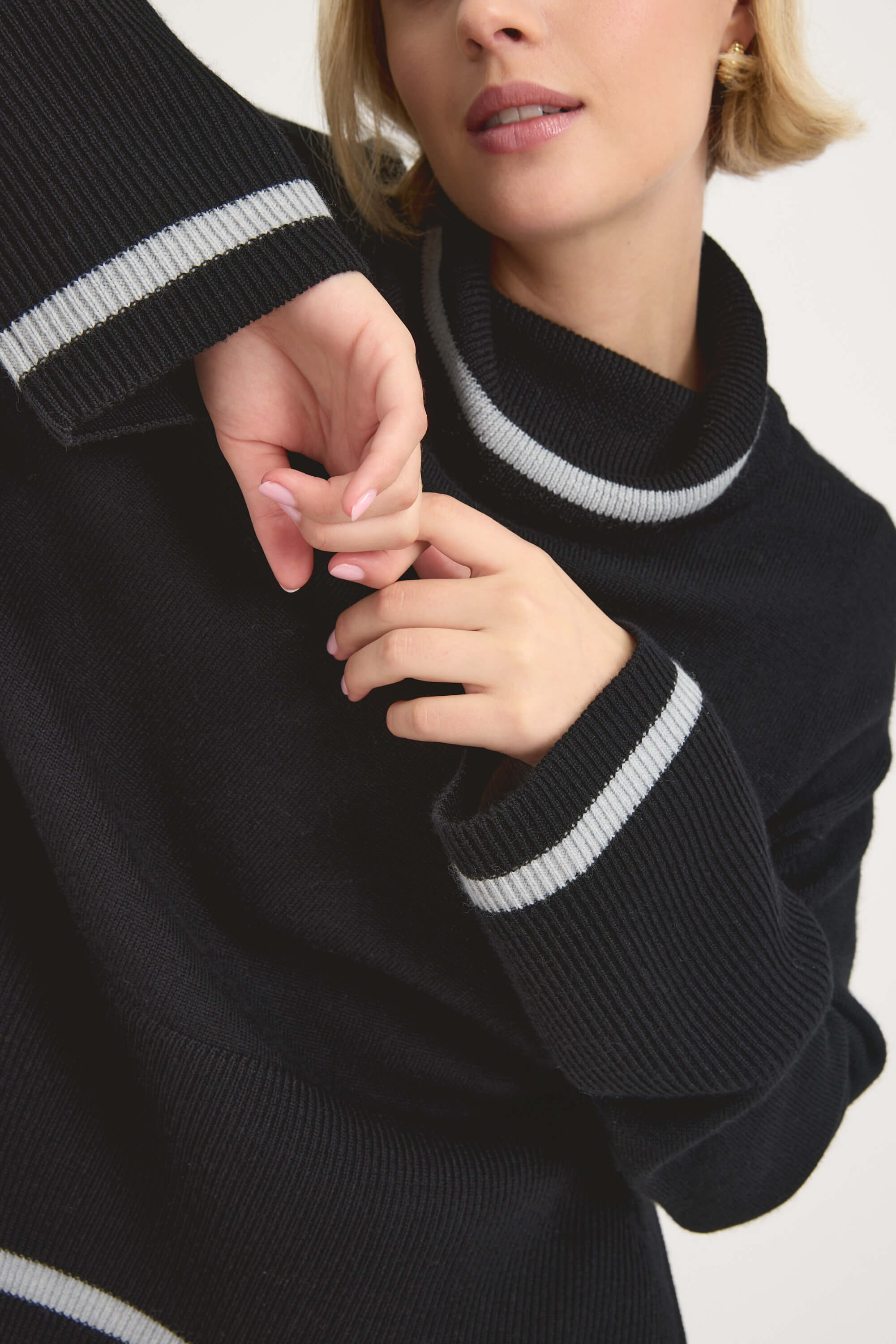 Fallon ZQ Merino Roll Neck Sweater - Image 4