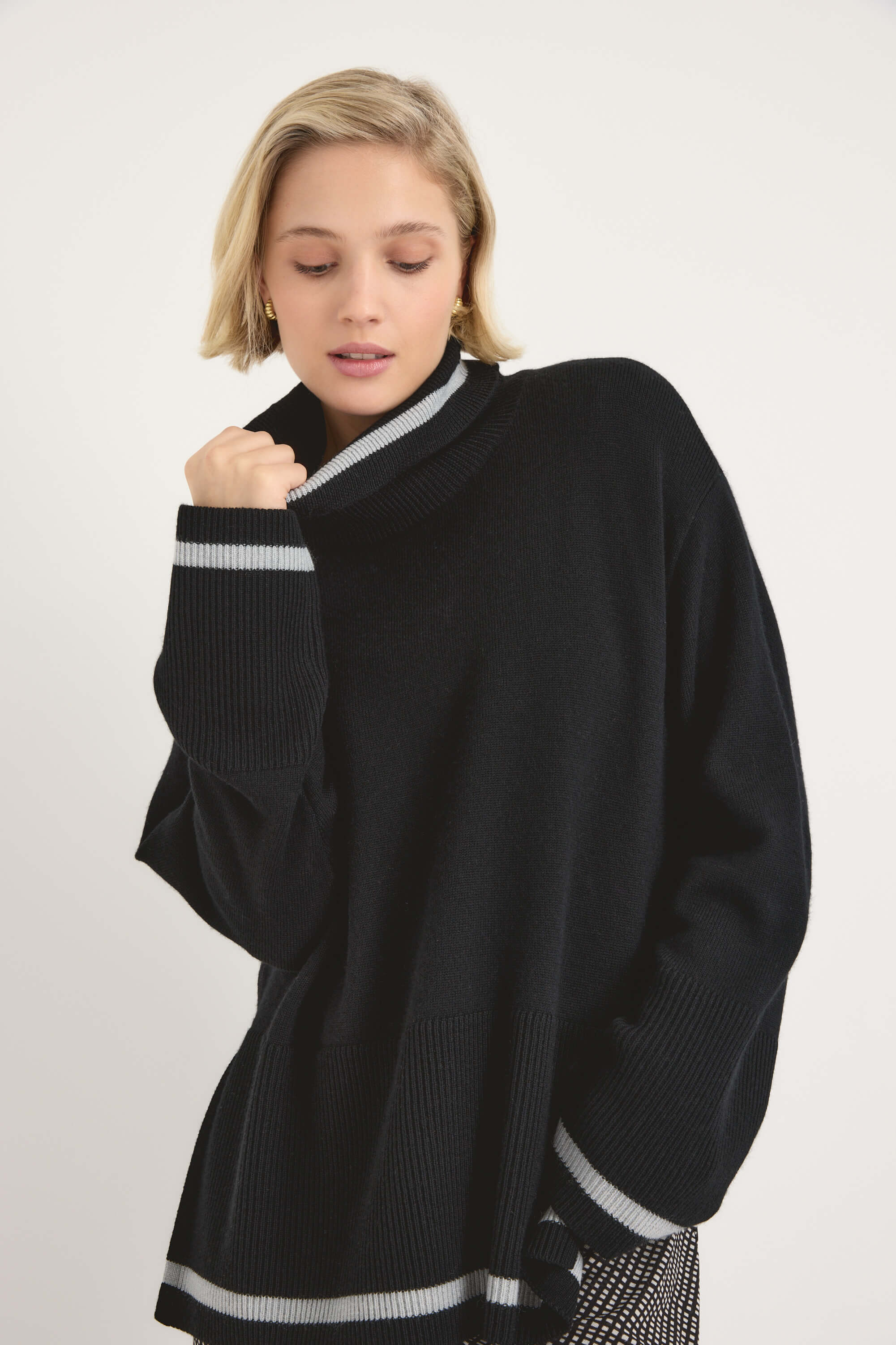 Fallon ZQ Merino Roll Neck Sweater - Image 5