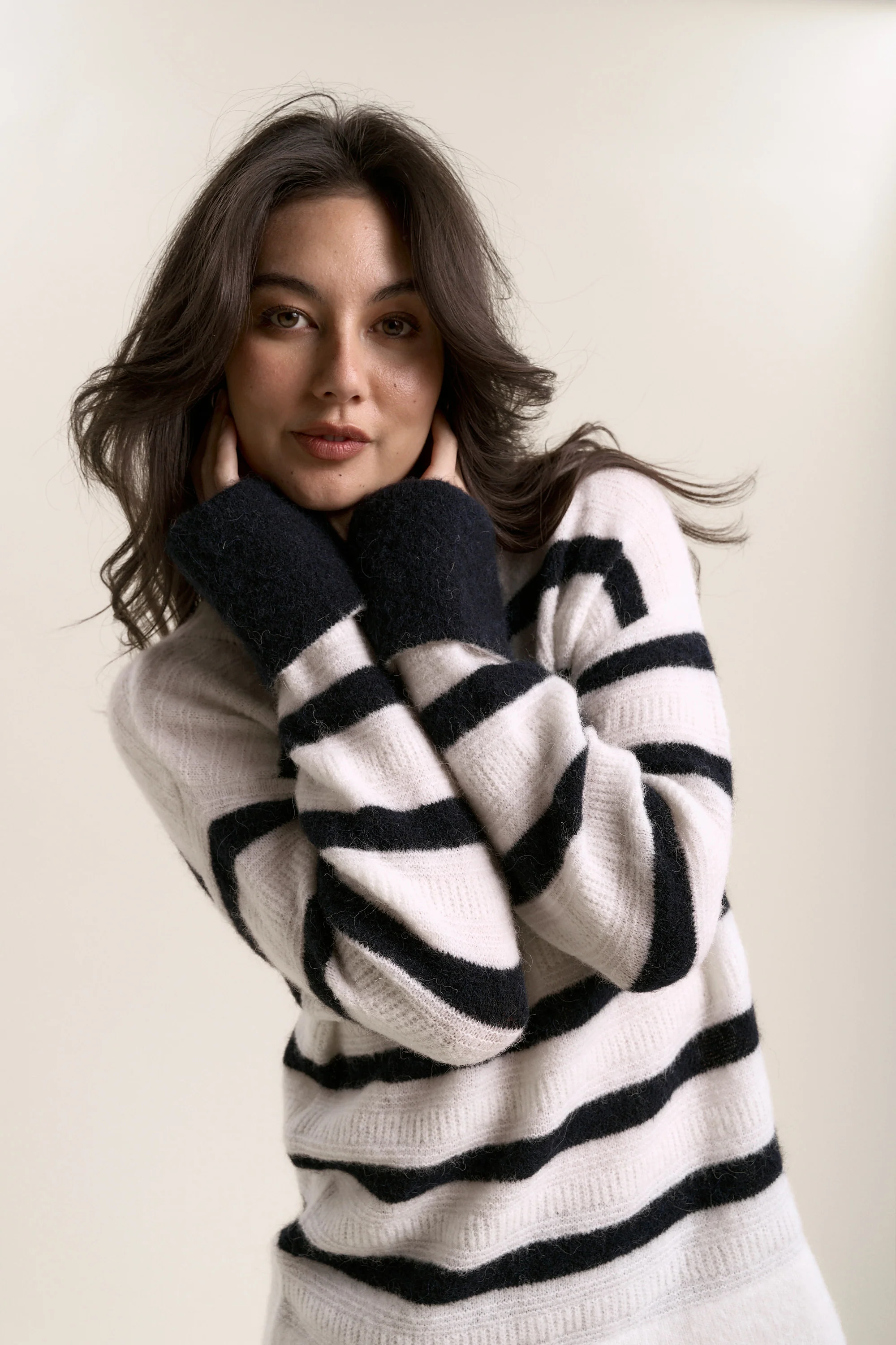 Gabby Luxe Whisper Striped Knit - Image 3