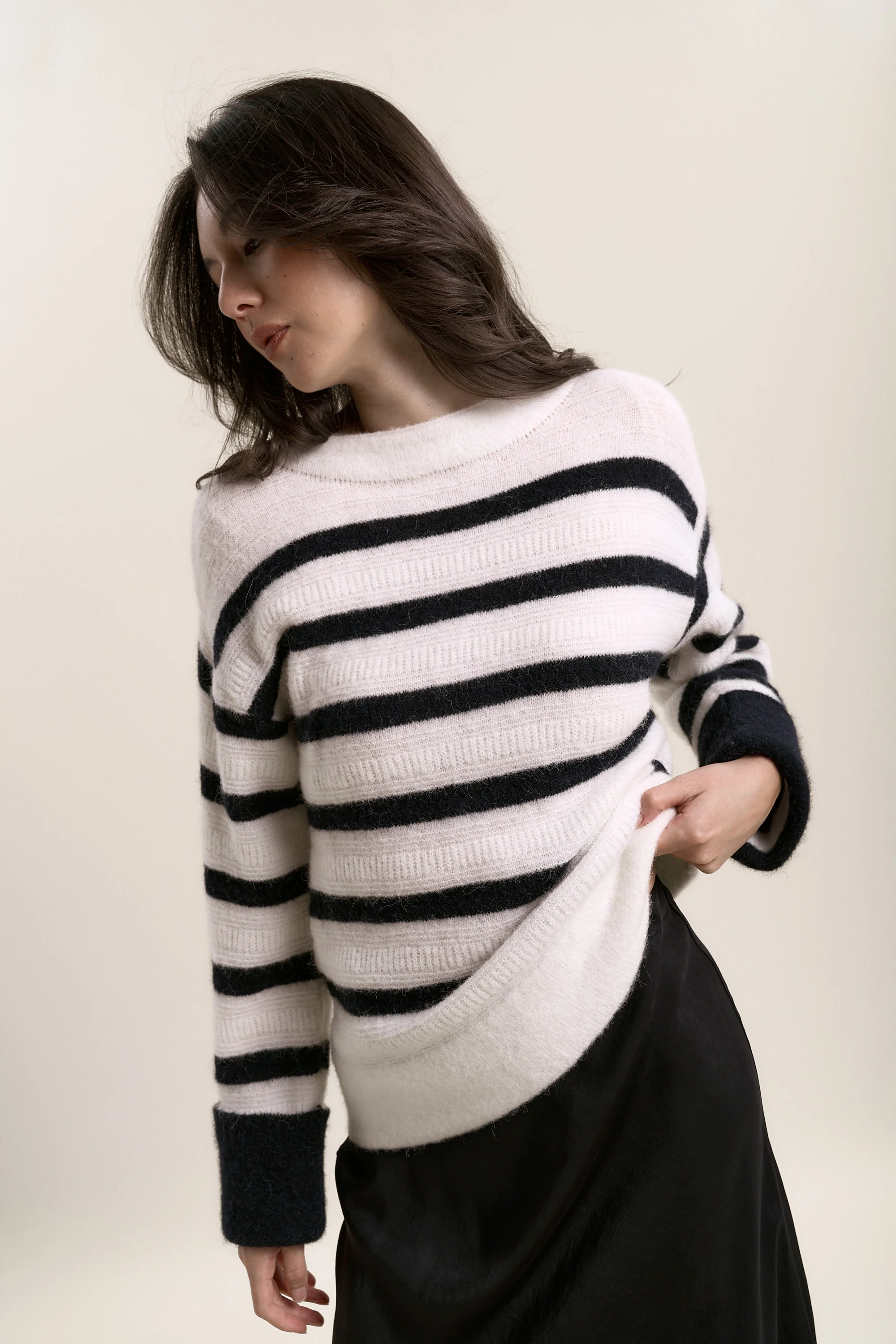Gabby Luxe Whisper Striped Knit - Image 4