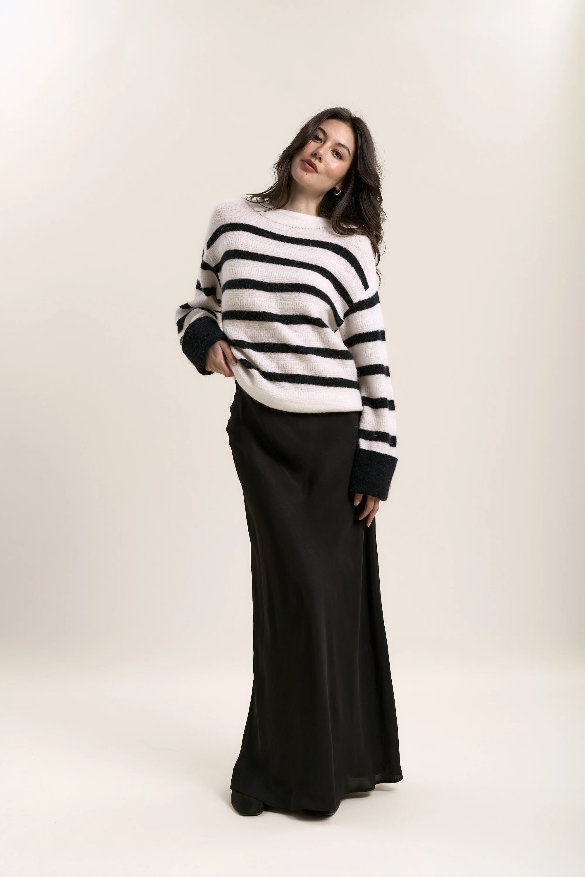 Gabby Luxe Whisper Striped Knit - Image 5