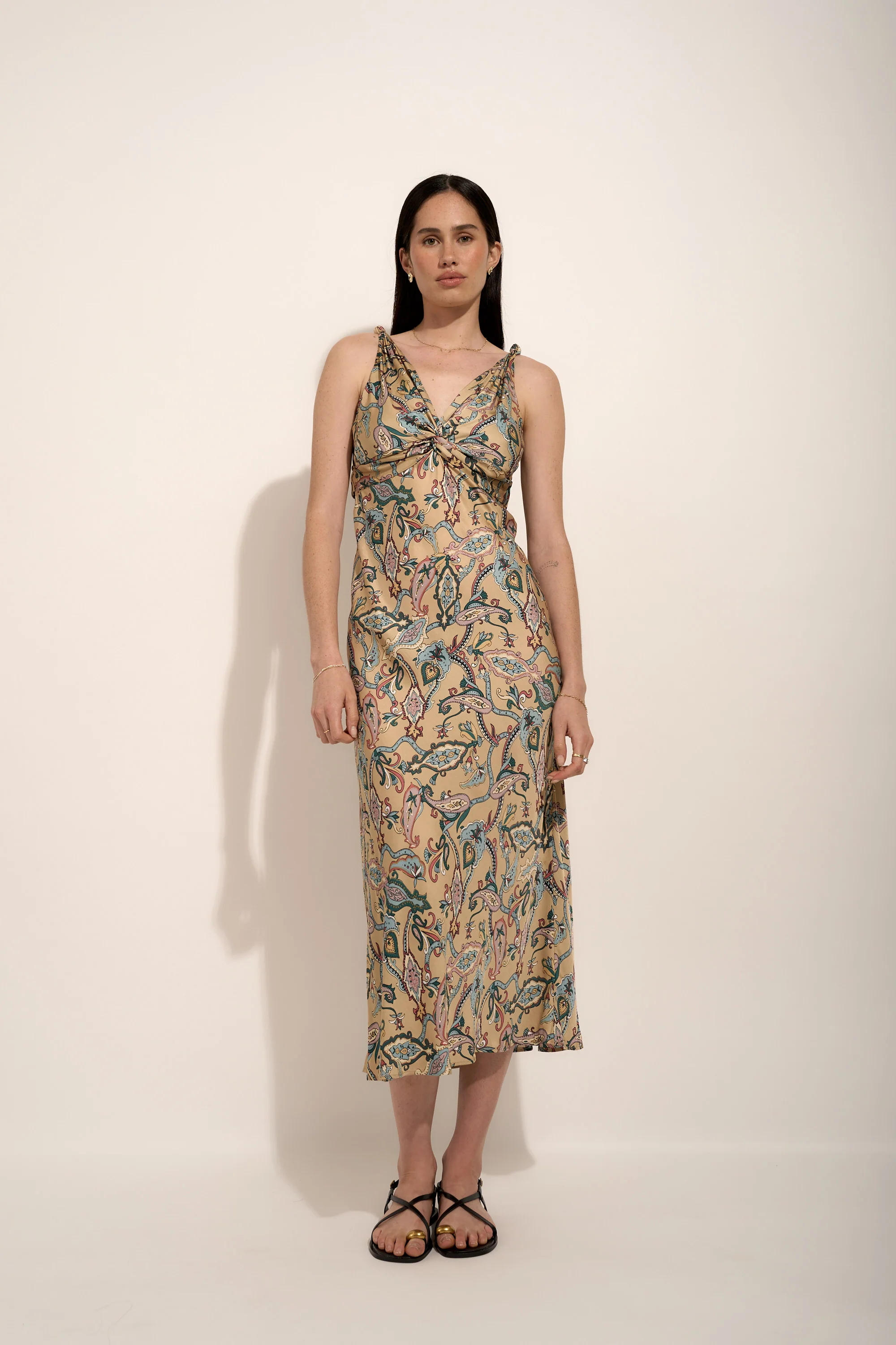 Gabi Twist Detail Dress - Image 3