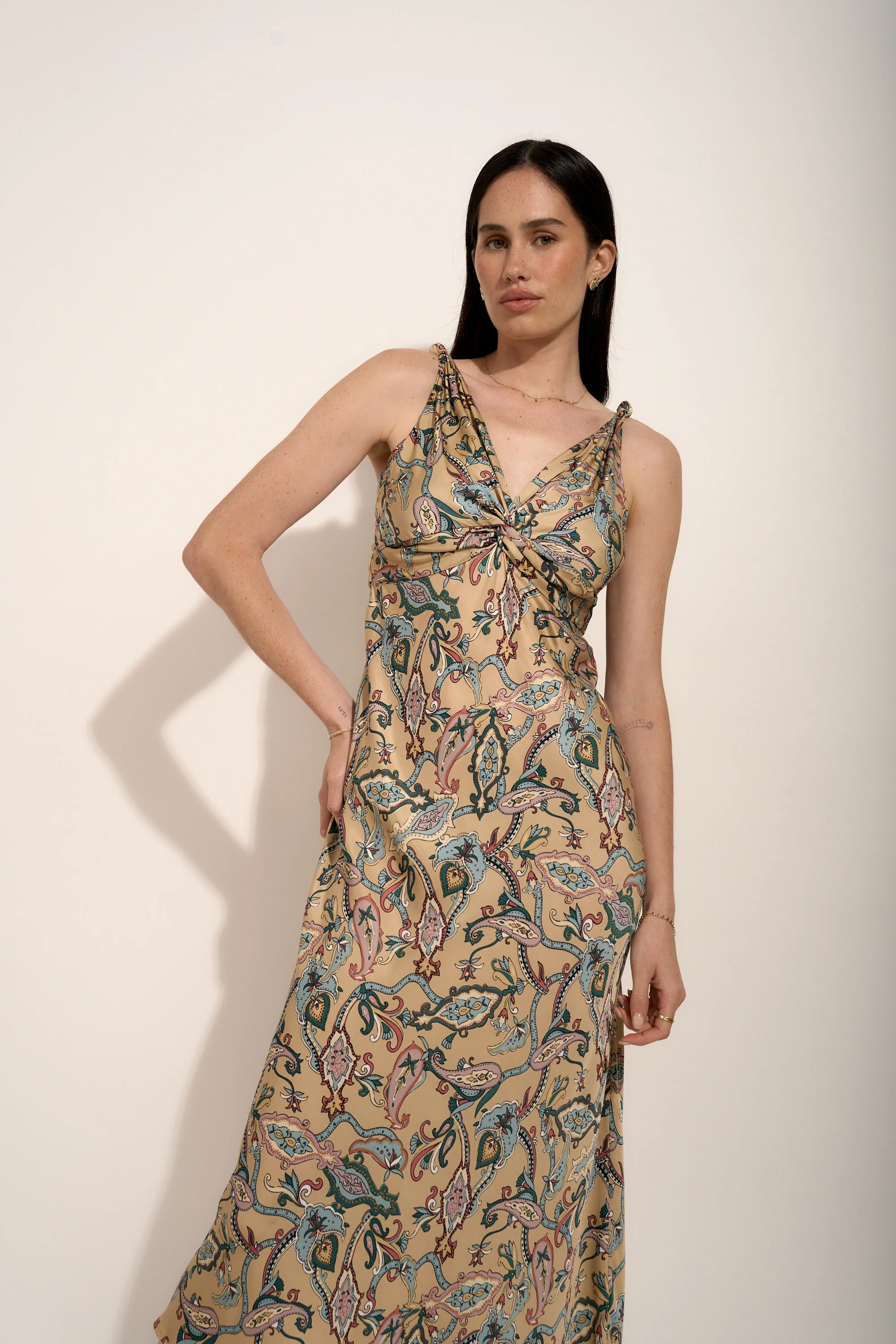 Gabi Twist Detail Dress - Image 4