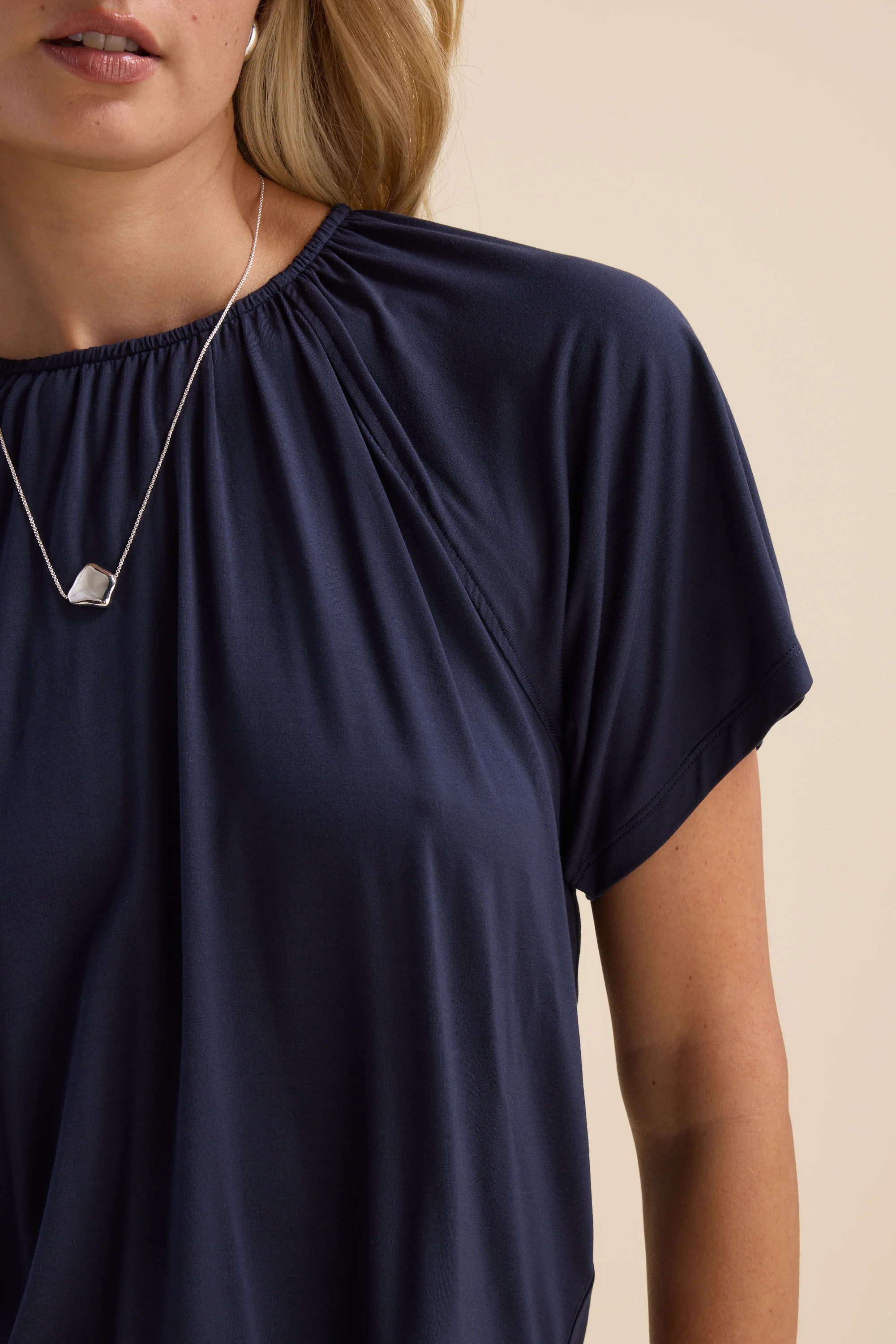 Georgie Scoop Back Tee - Image 3