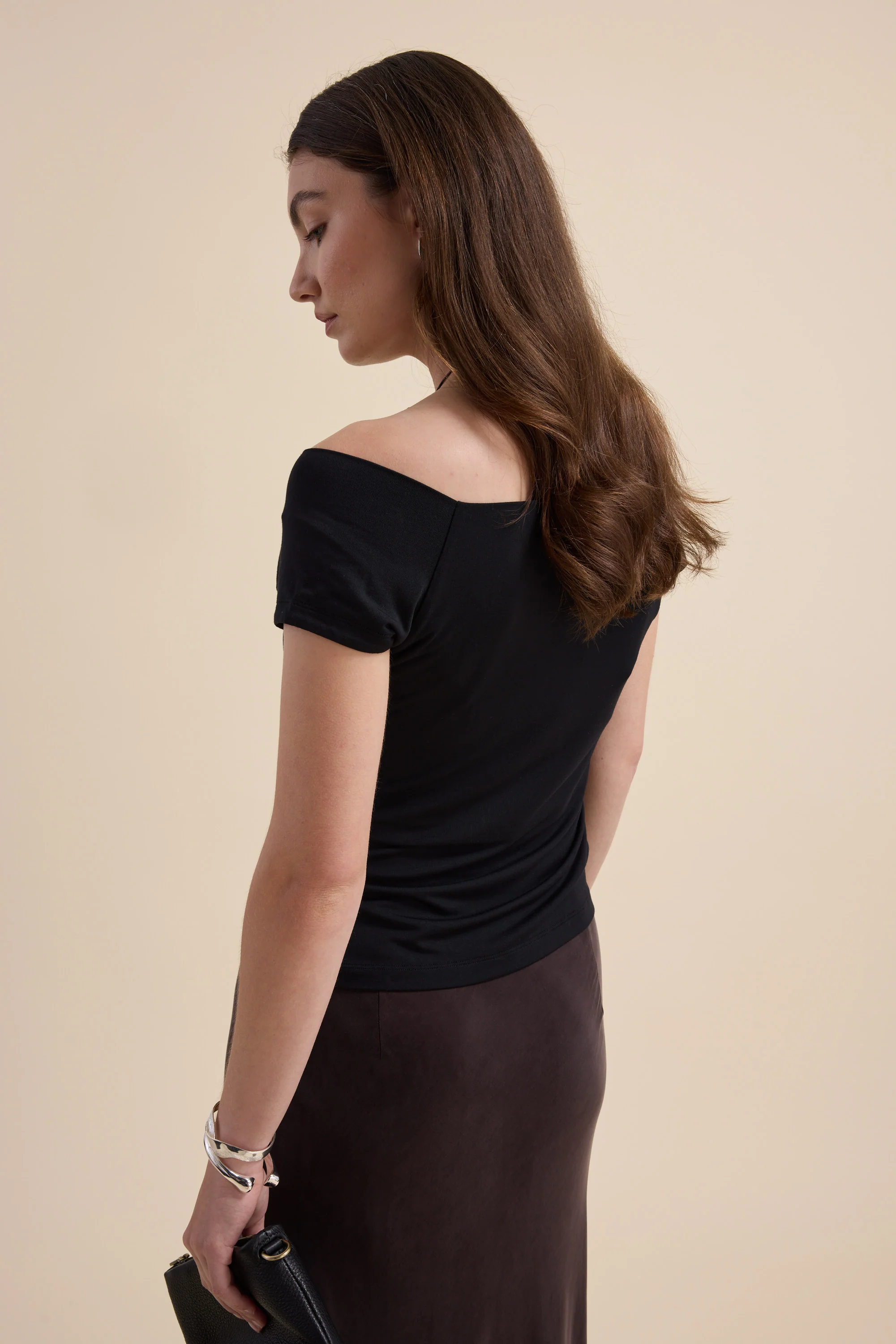Ginny Cap Sleeve Tee - Image 4
