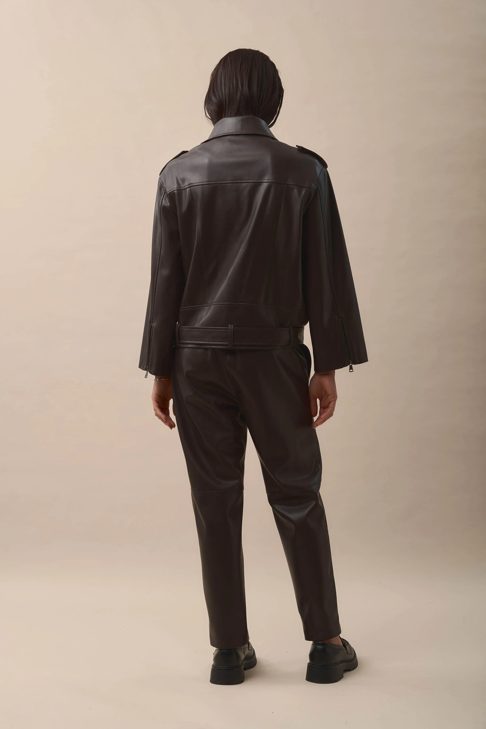 Good Company Vegan Leather Pants - Image 3