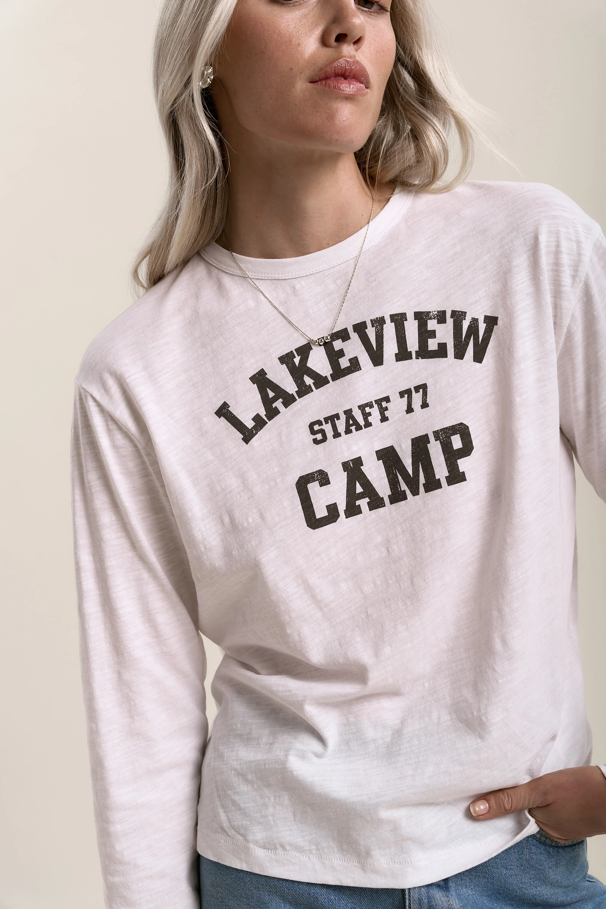 Grace Graphic Long Sleeve Tee - Image 3