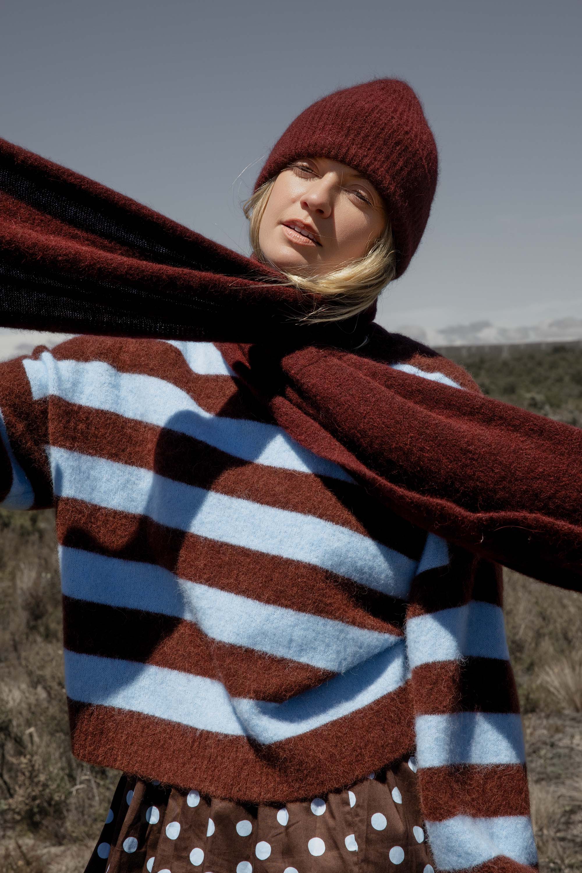 Hailey Luxe Whisper Knit Scarf - Image 4