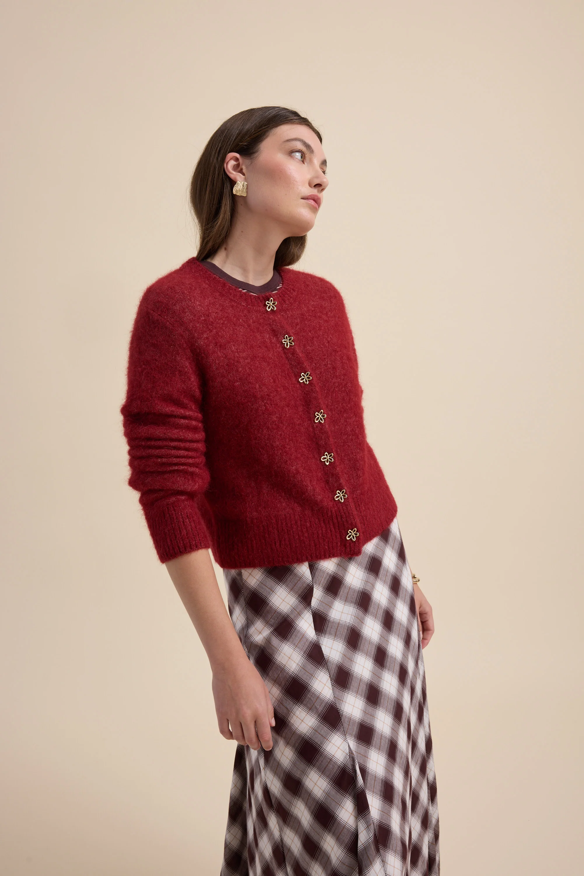 Harper Button Detail Cardigan - Image 3