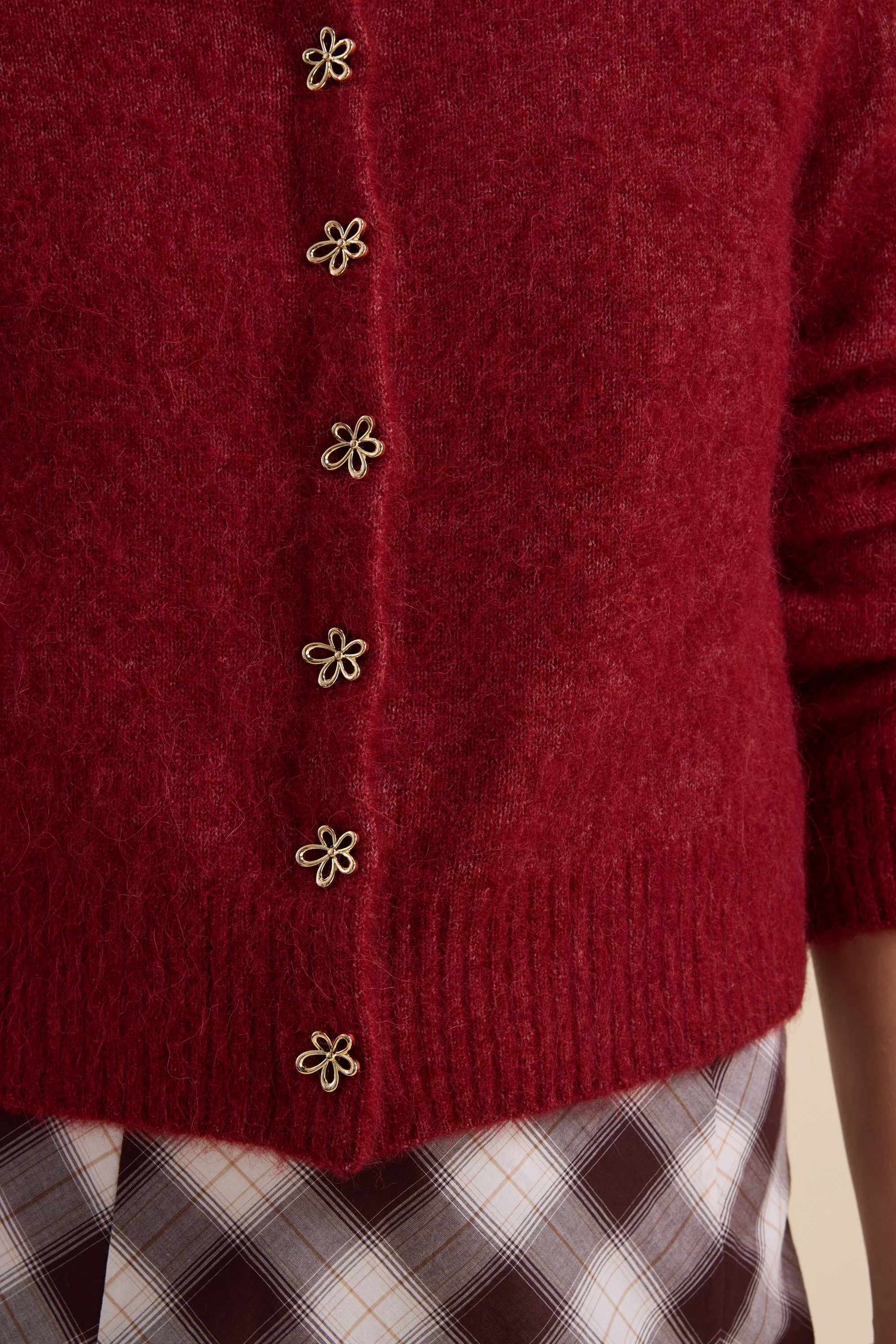 Harper Button Detail Cardigan - Image 5