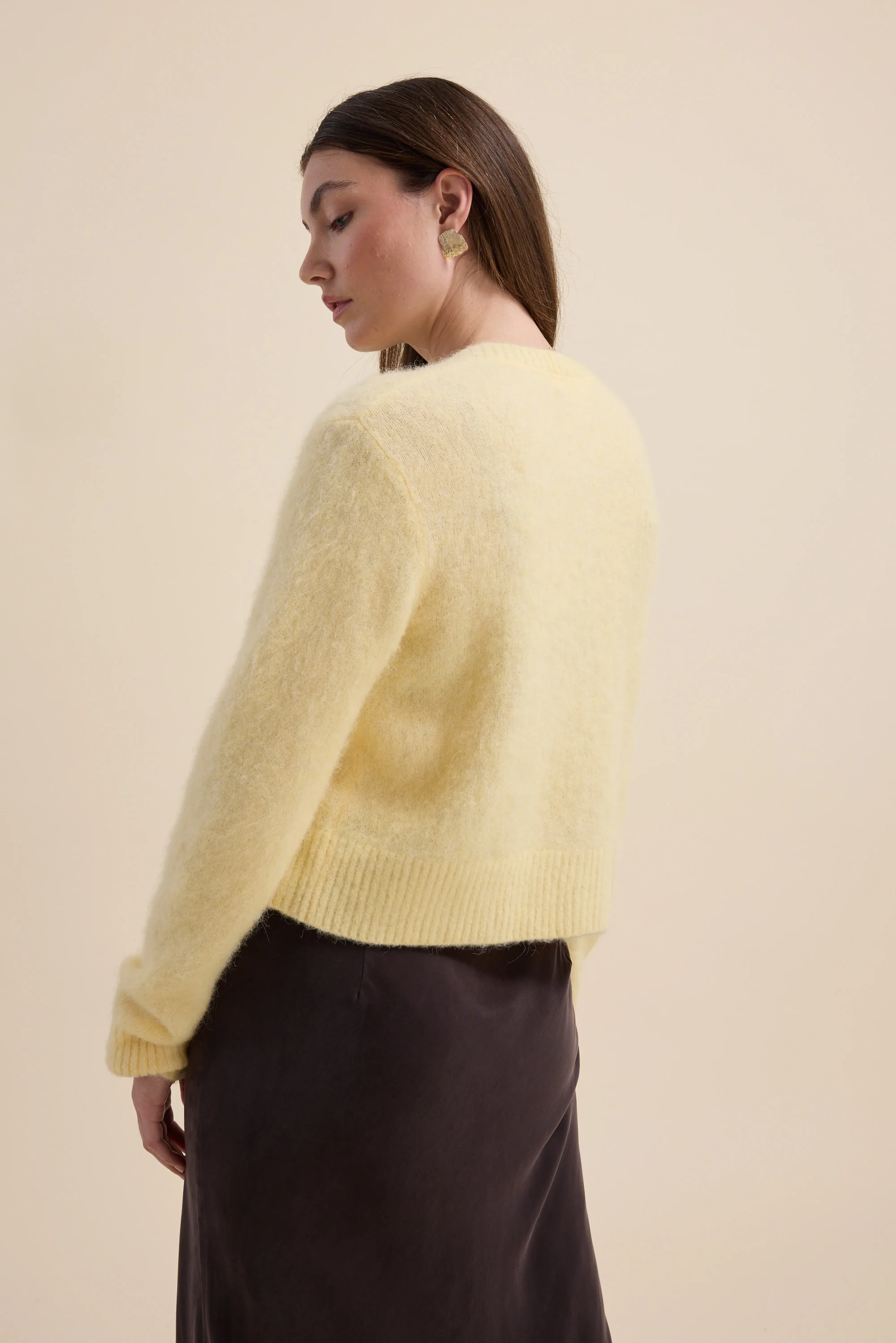 Harper Button Detail Cardigan - Image 6