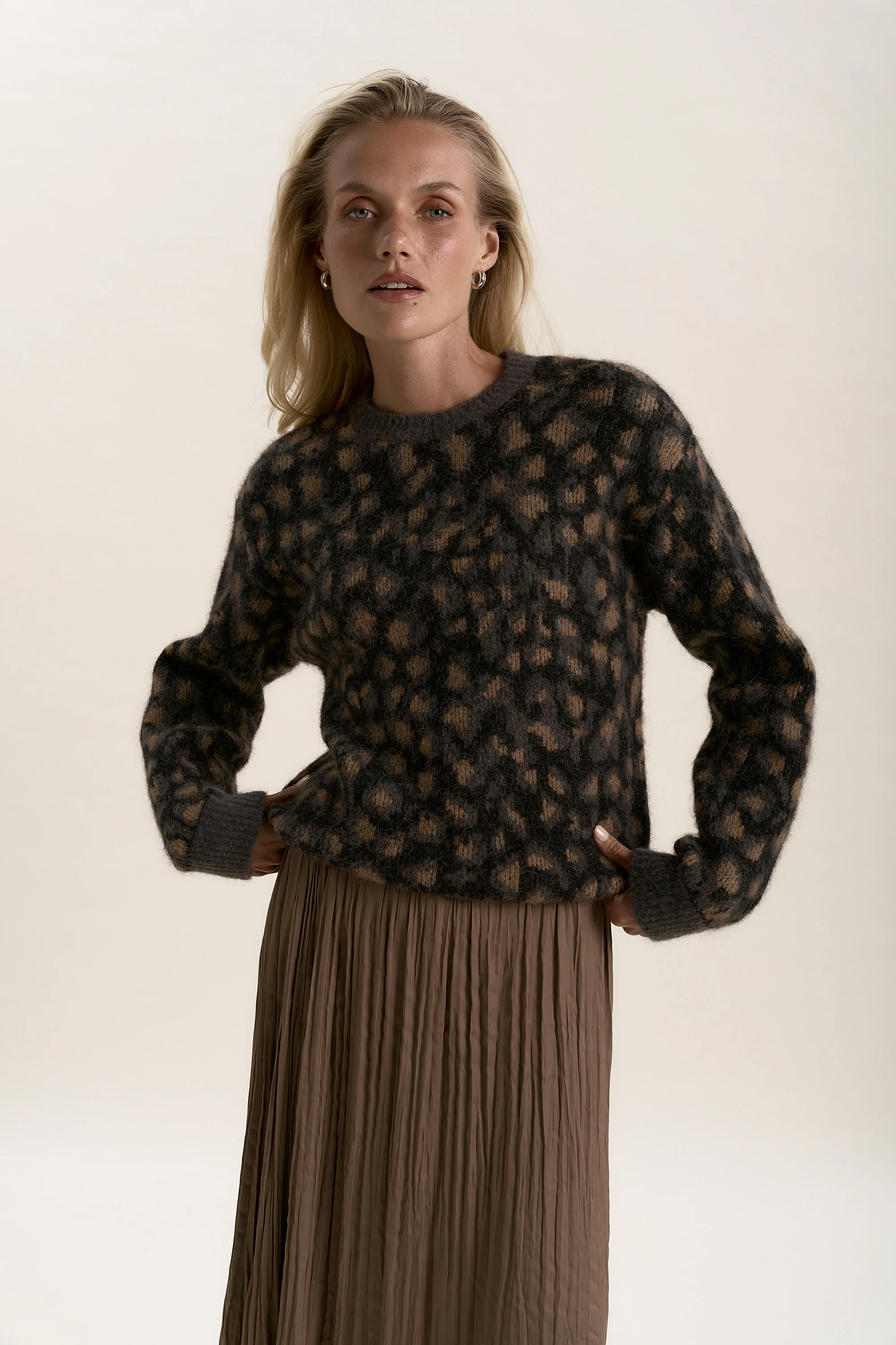 Hayley Luxe Whisper Crew Neck Sweater - Image 3