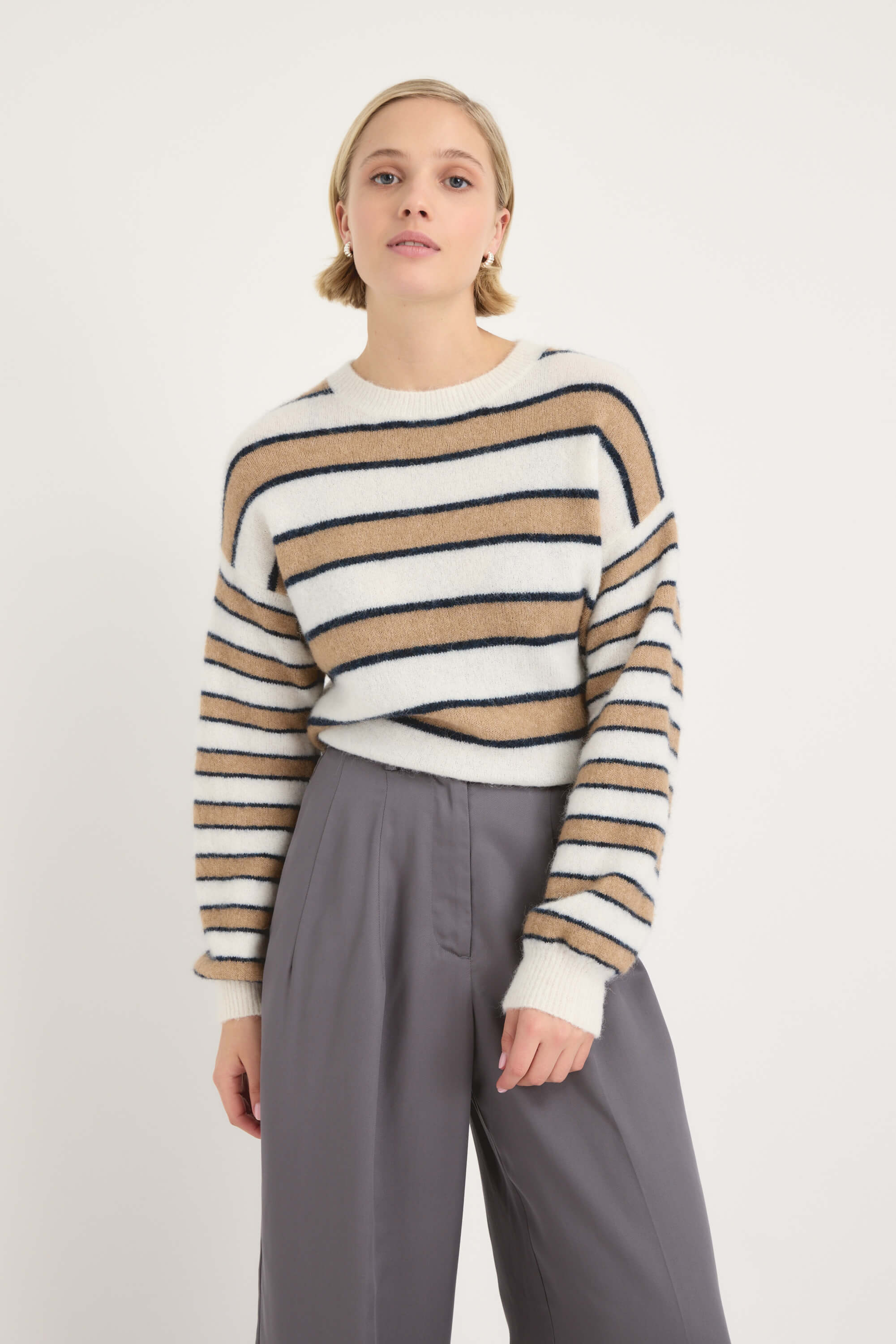 Hayley Luxe Whisper Crew Neck Sweater - Image 2