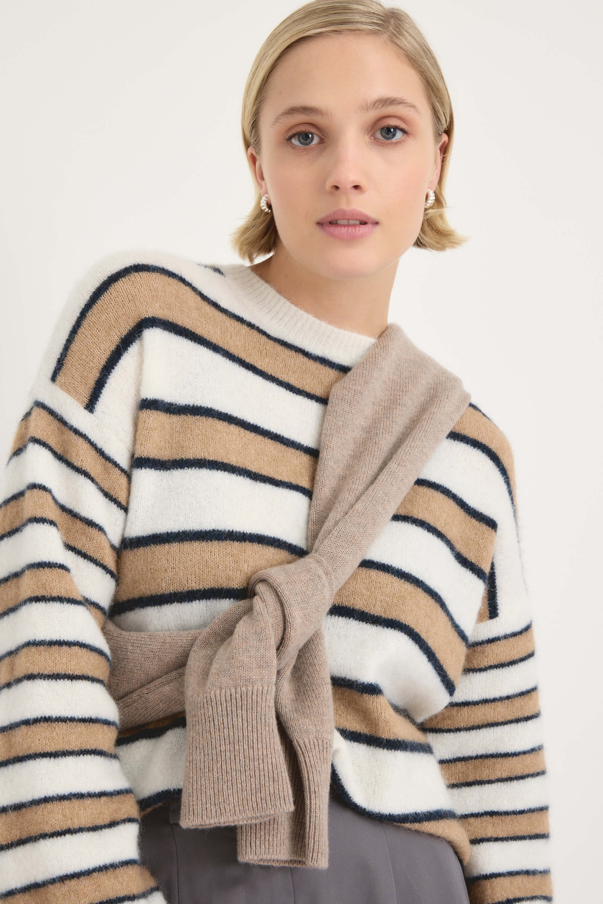 Hayley Luxe Whisper Crew Neck Sweater - Image 4