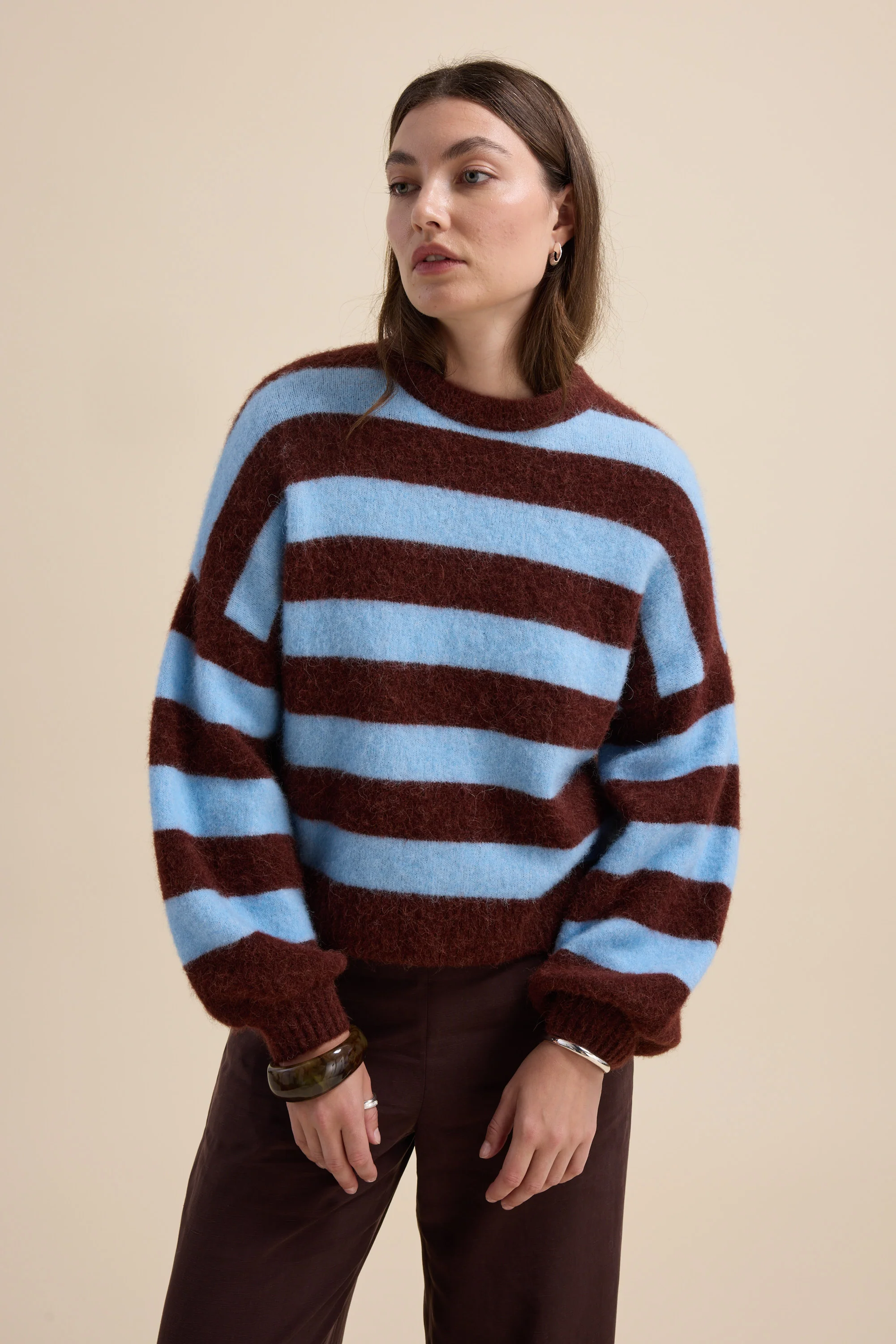 Hayley Luxe Whisper Crew Neck Sweater - Image 3