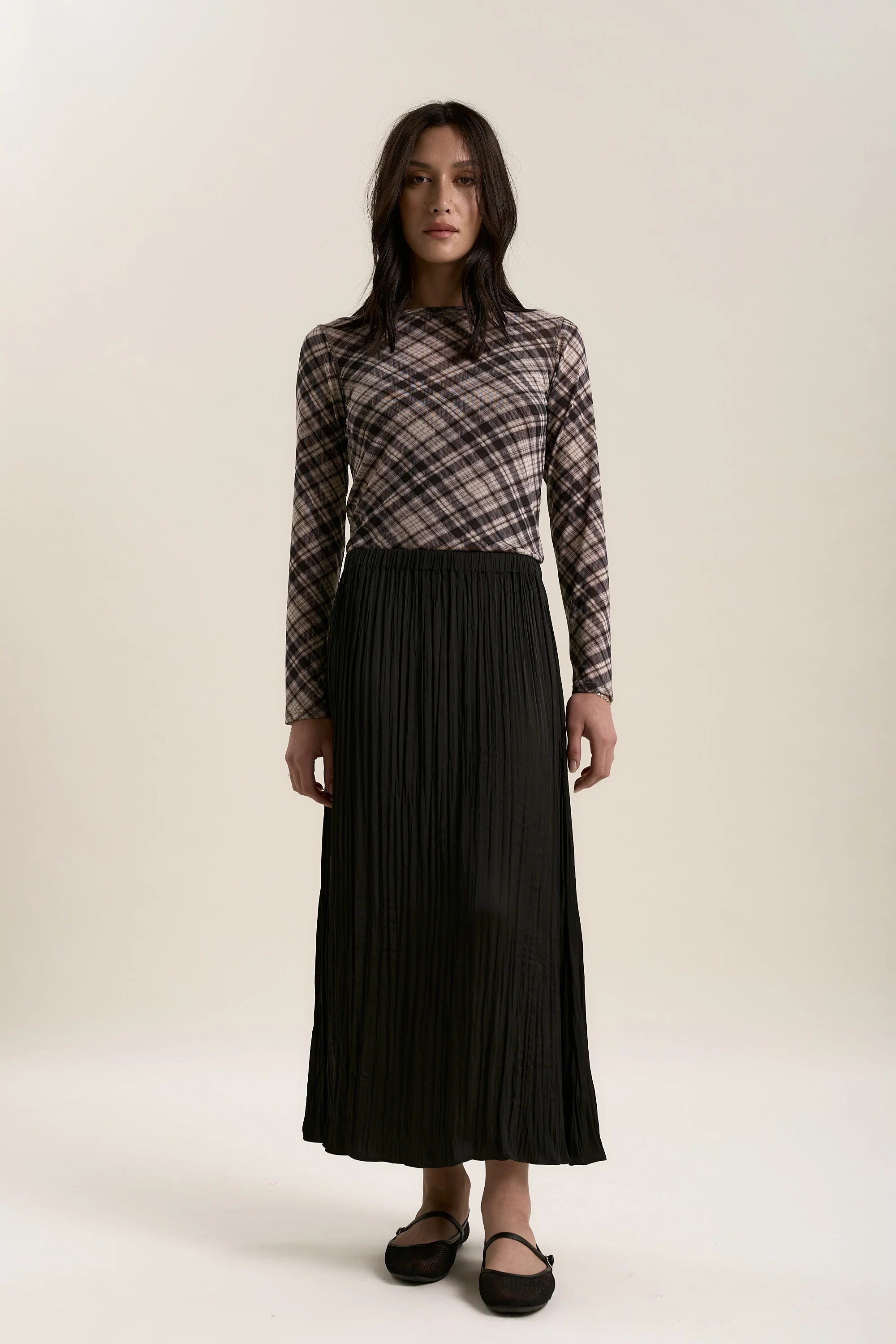 Hazel Pleated Skirt - Image 3