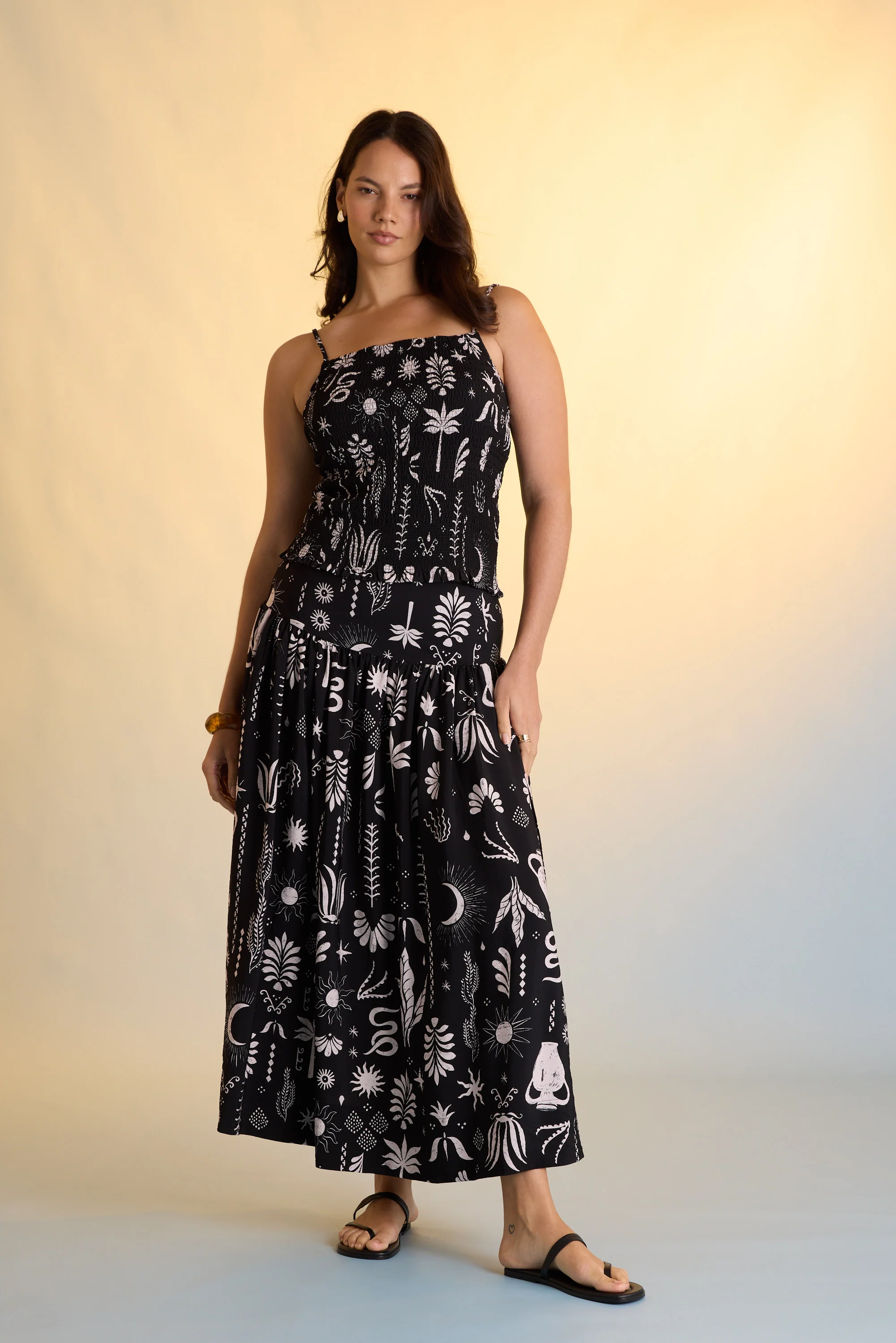 Helena Drop Waist Skirt - Image 4