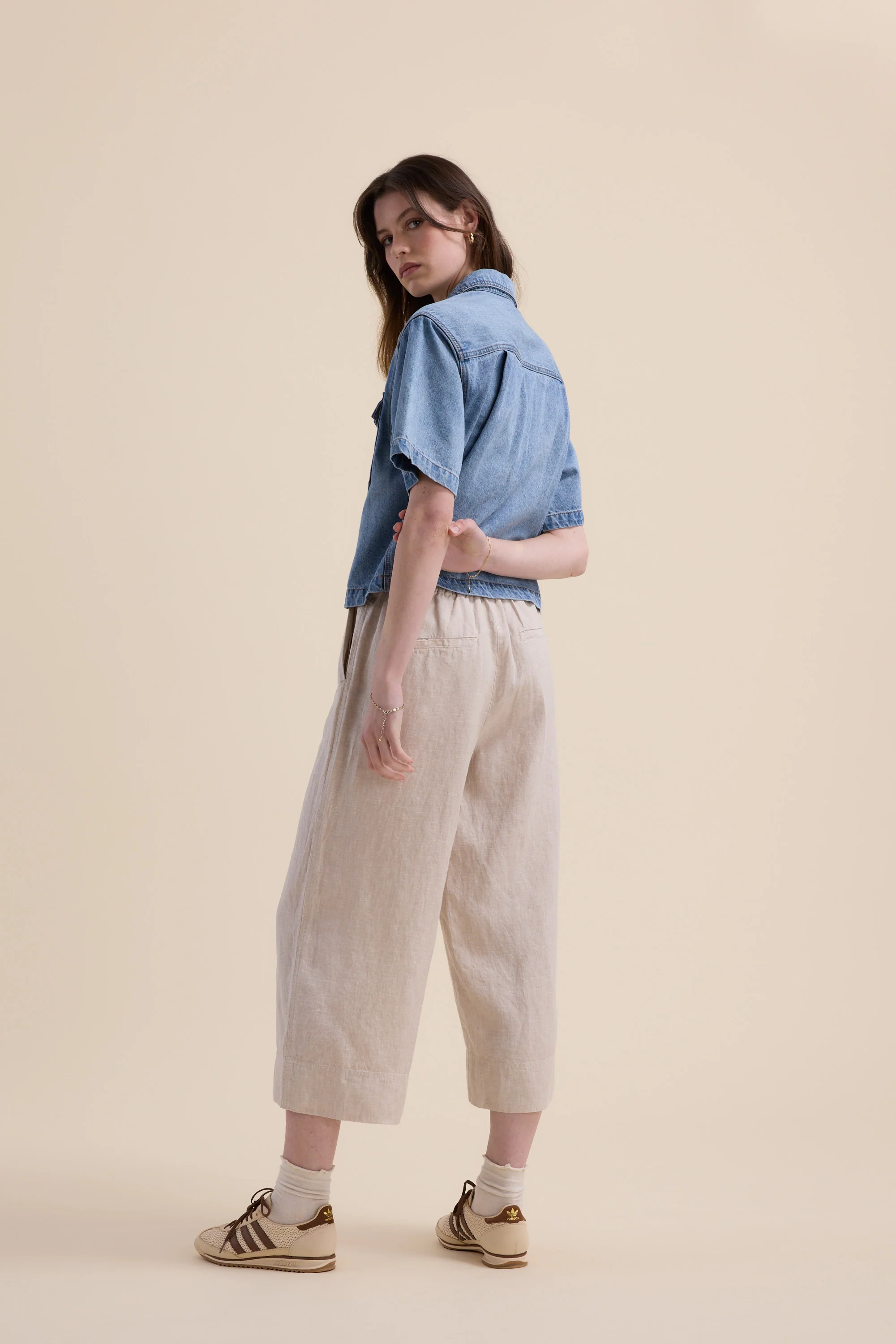 High Tide Linen Crop - Image 6