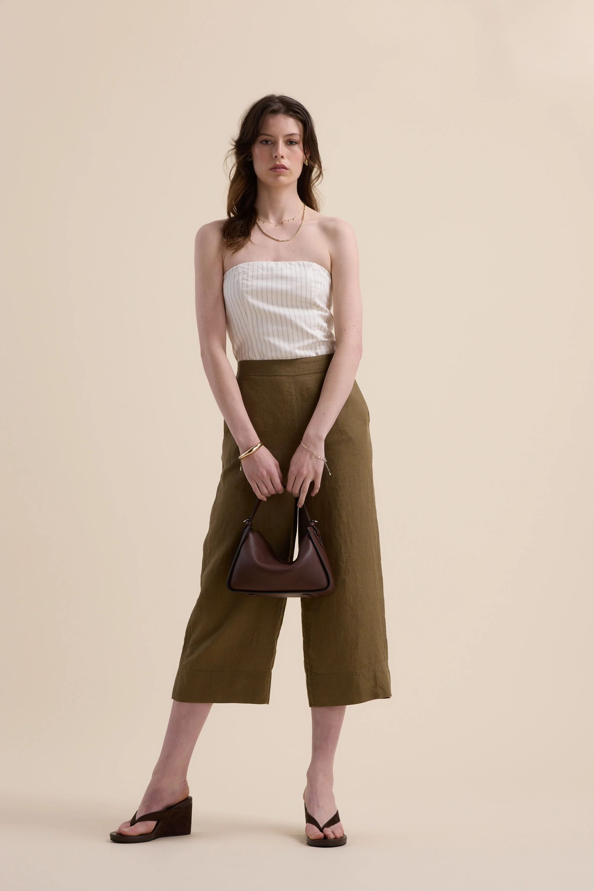 High Tide Linen Crop - Image 3