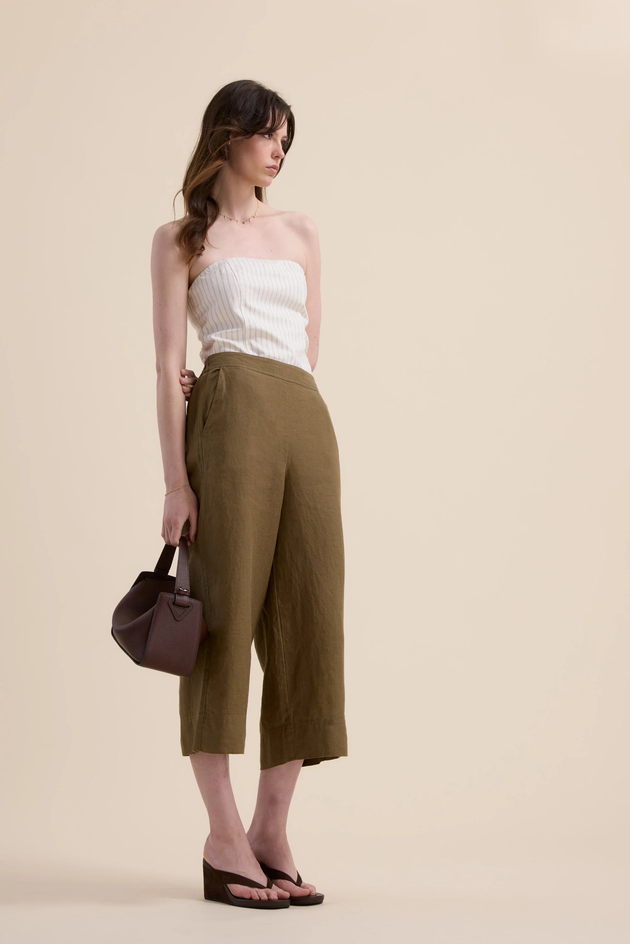 High Tide Linen Crop - Image 4