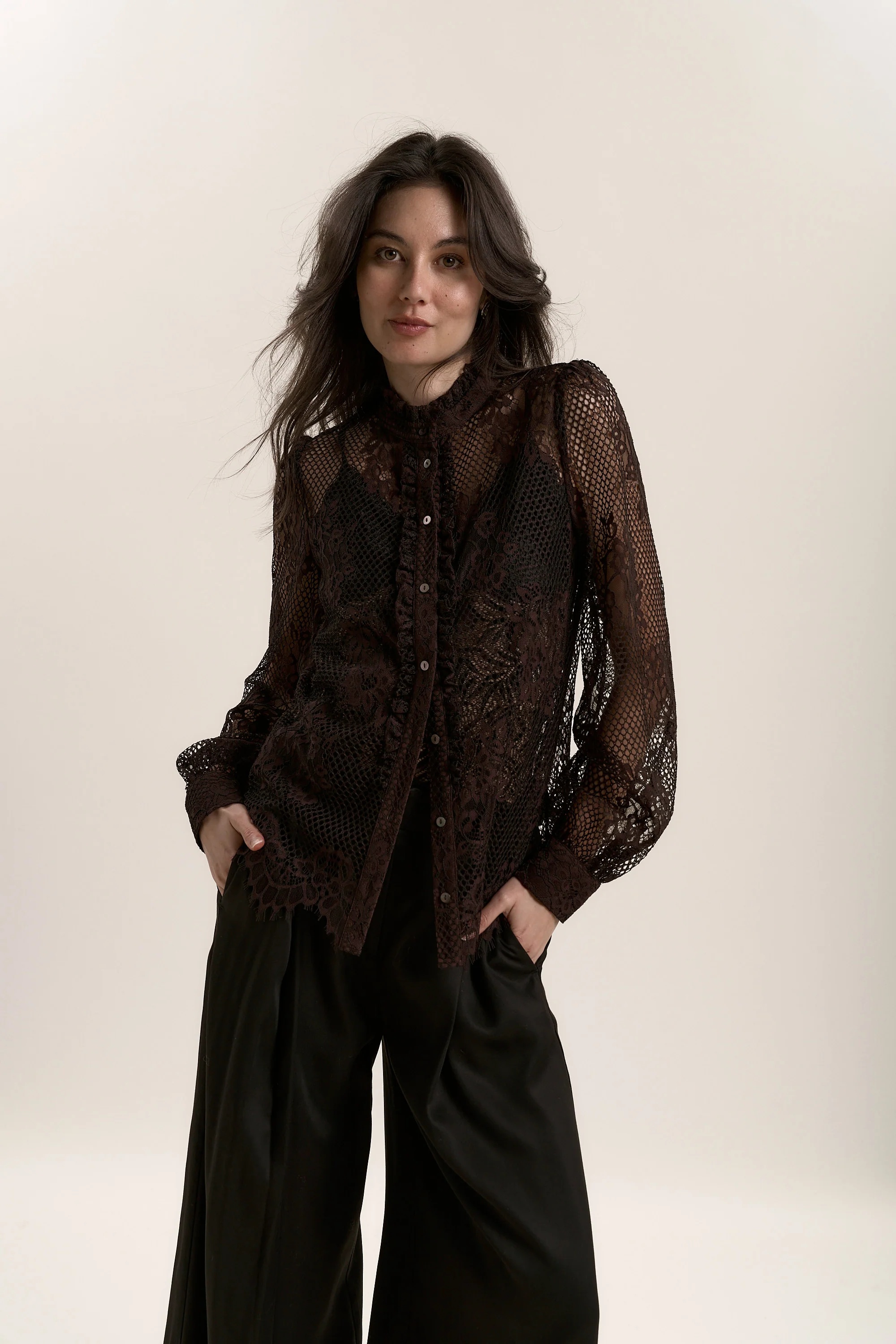 Hillary Lace Blouse - Image 3