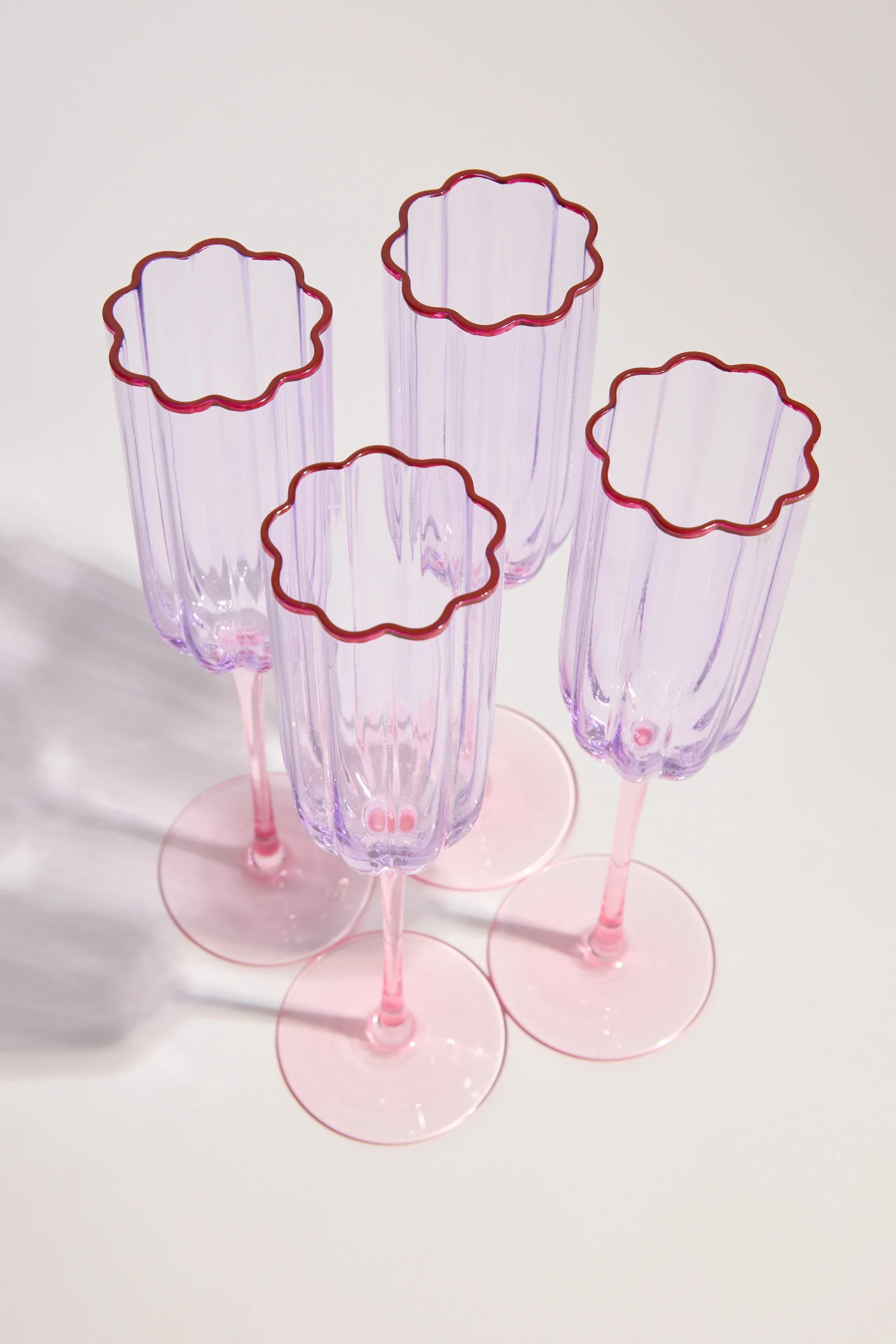 Homelab Petal Champagne Flute Set - Image 4