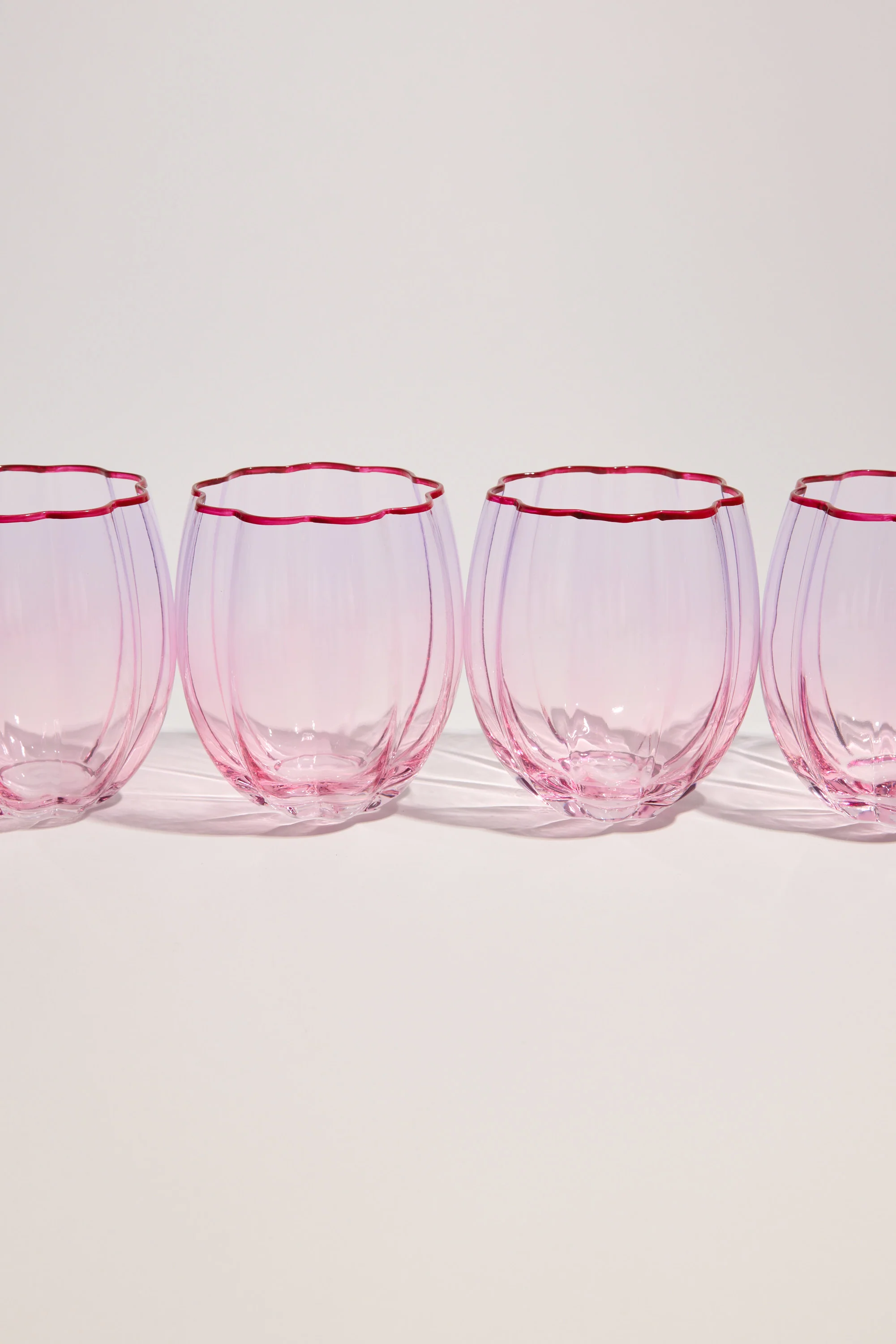 Homelab Petal Stemless Glass Set - Image 2