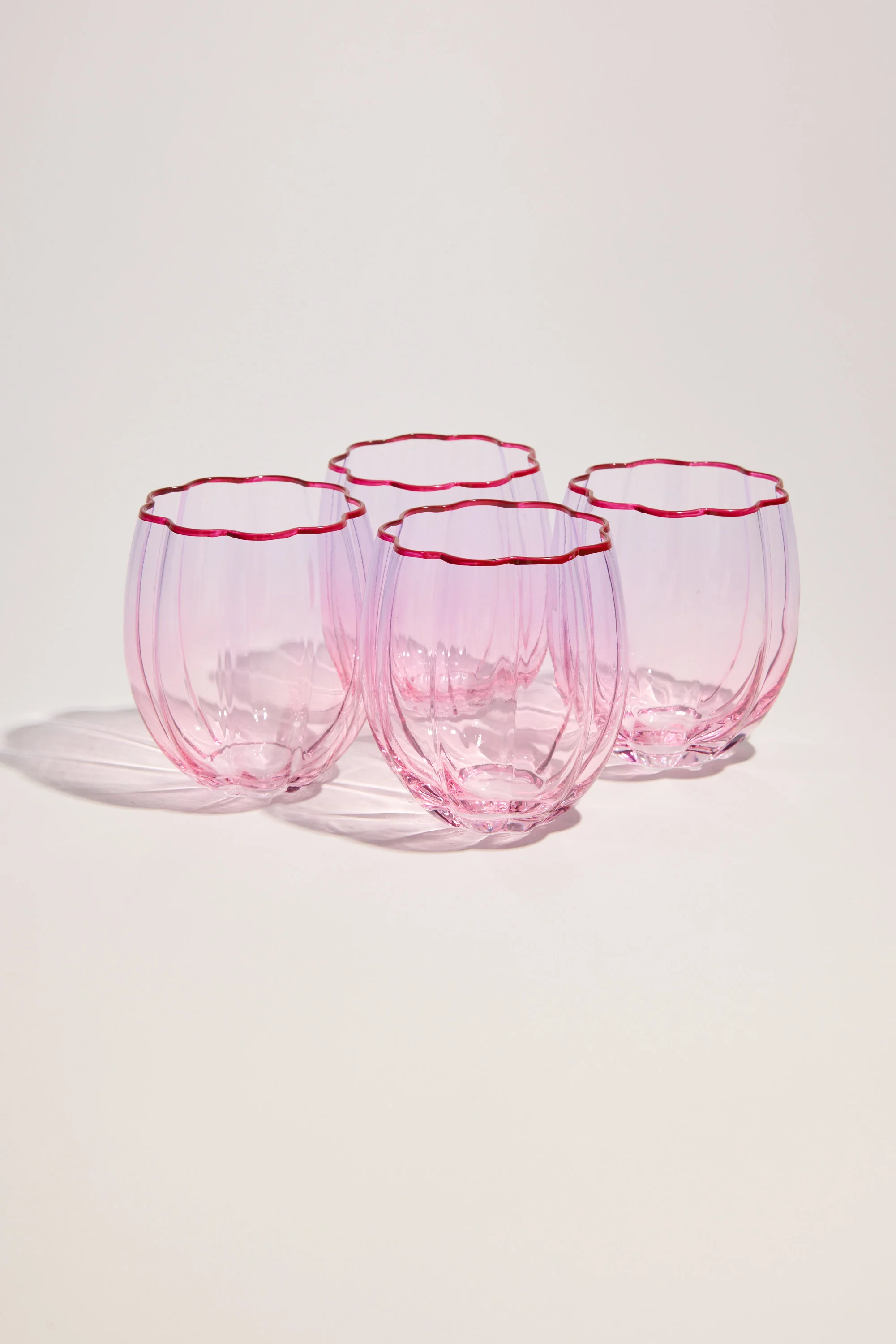 Homelab Petal Stemless Glass Set - Image 5