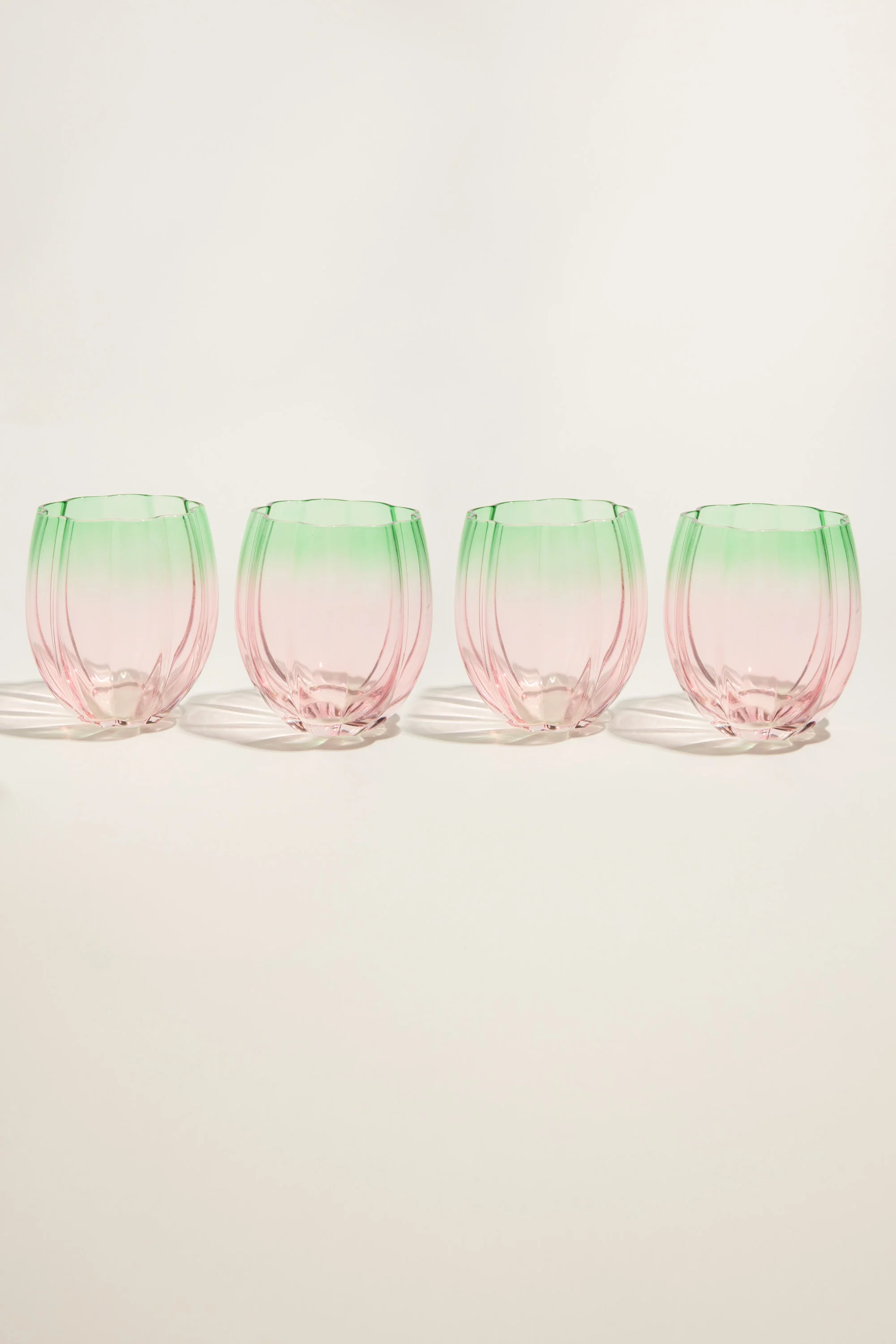 Homelab Petal Stemless Glass Set - Image 2