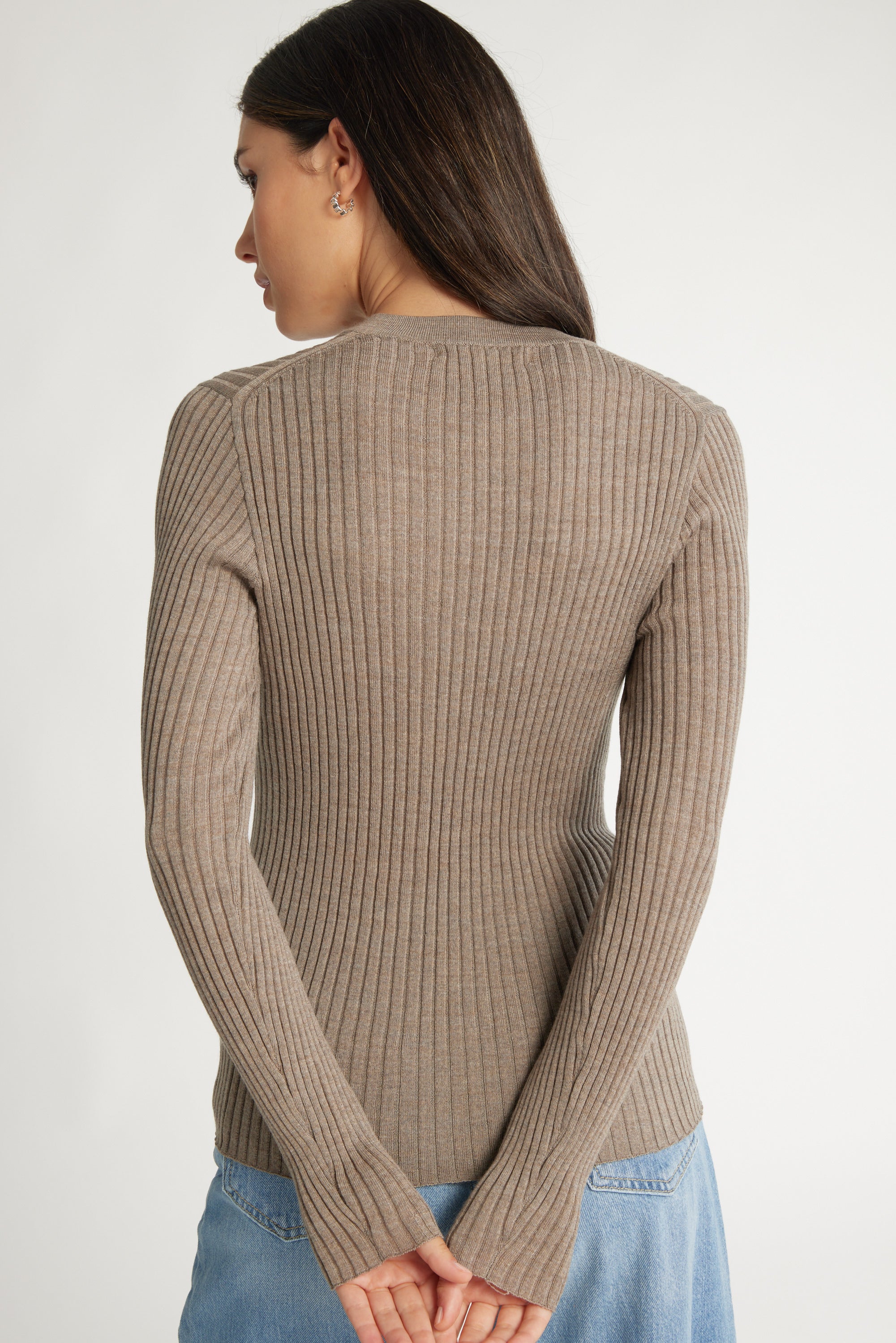 Hudson ZQ Merino V Neck Top - Image 5