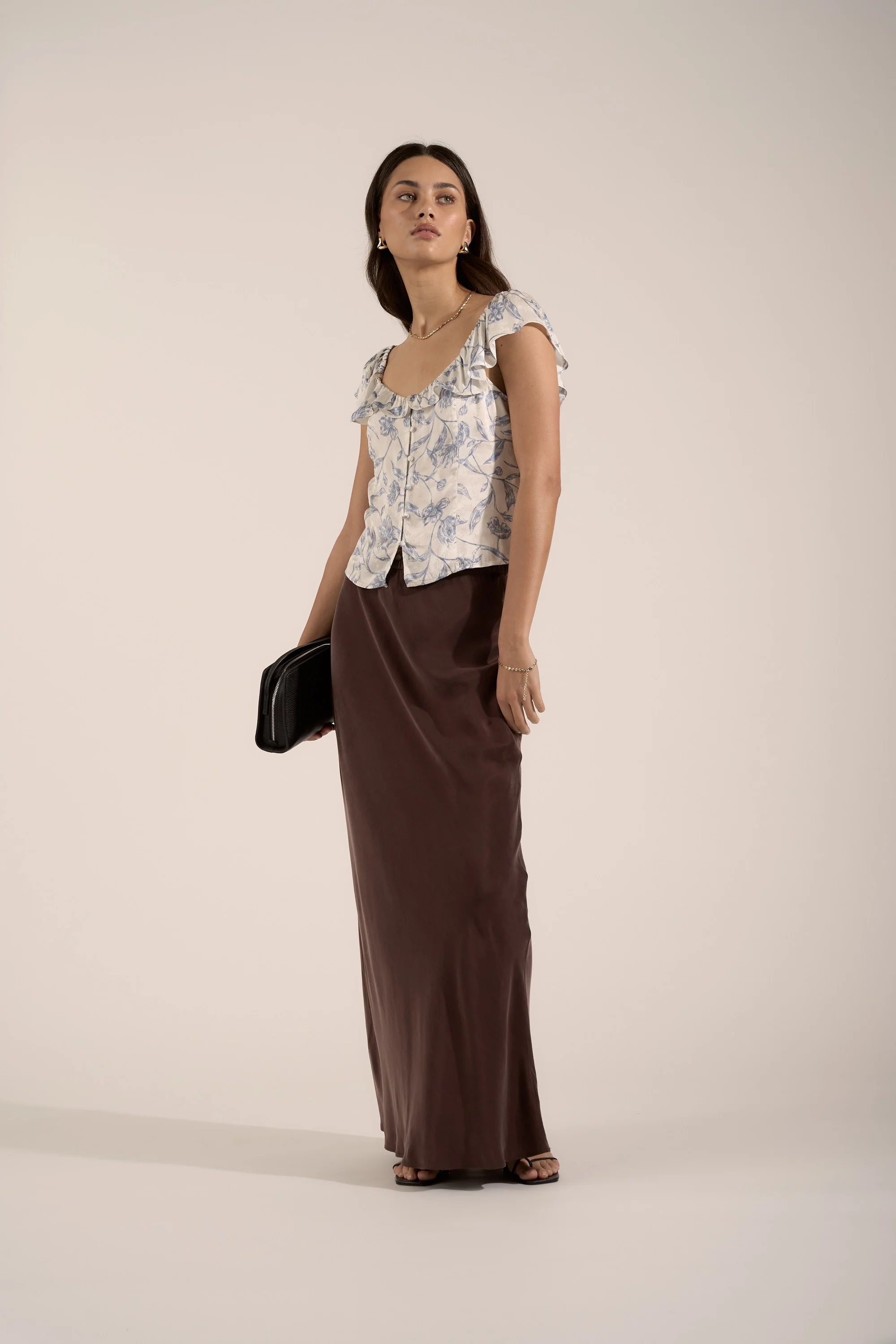 Ingrid Frill Detail Blouse - Image 3