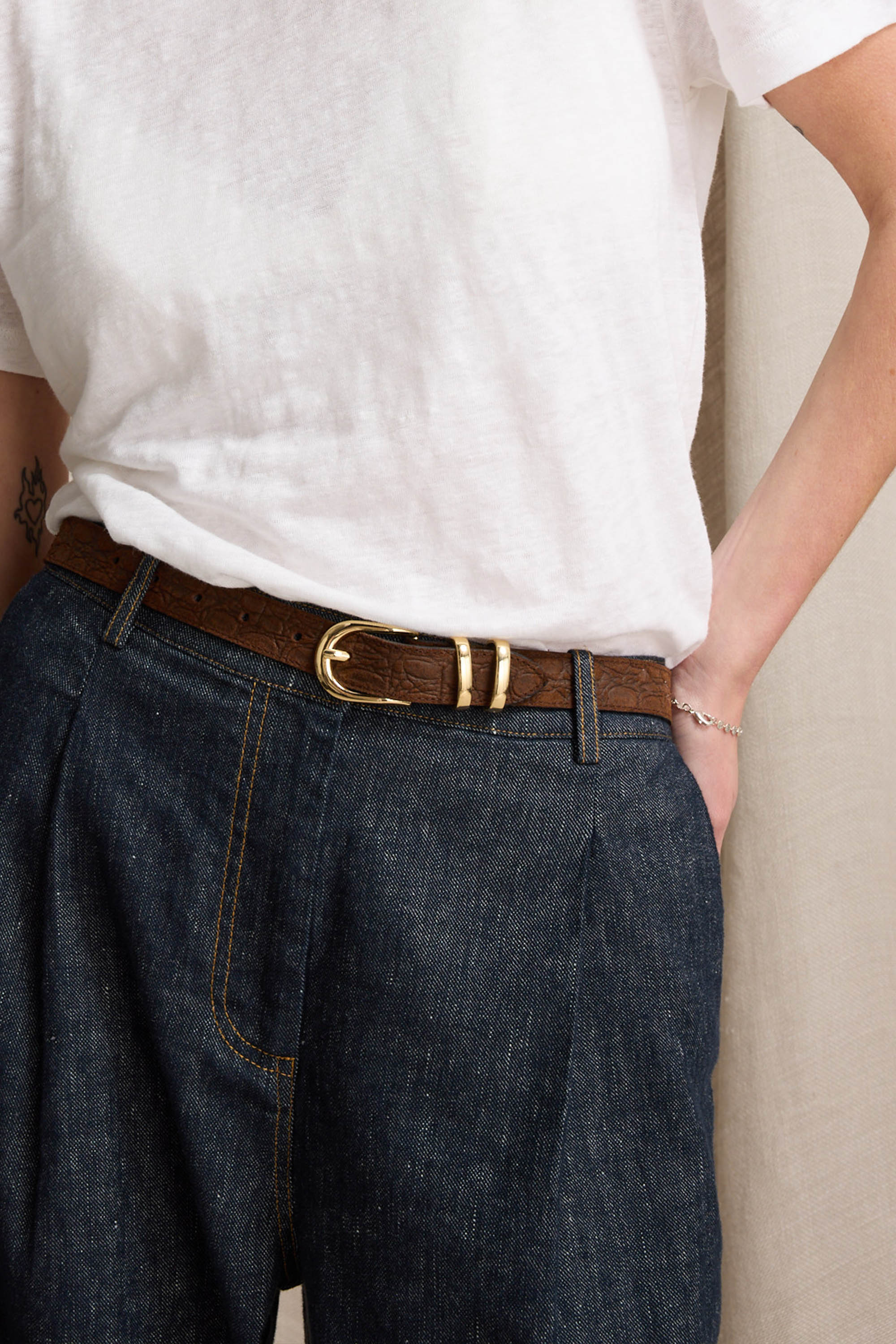 Isabel Linen Blend Culotte - Image 3