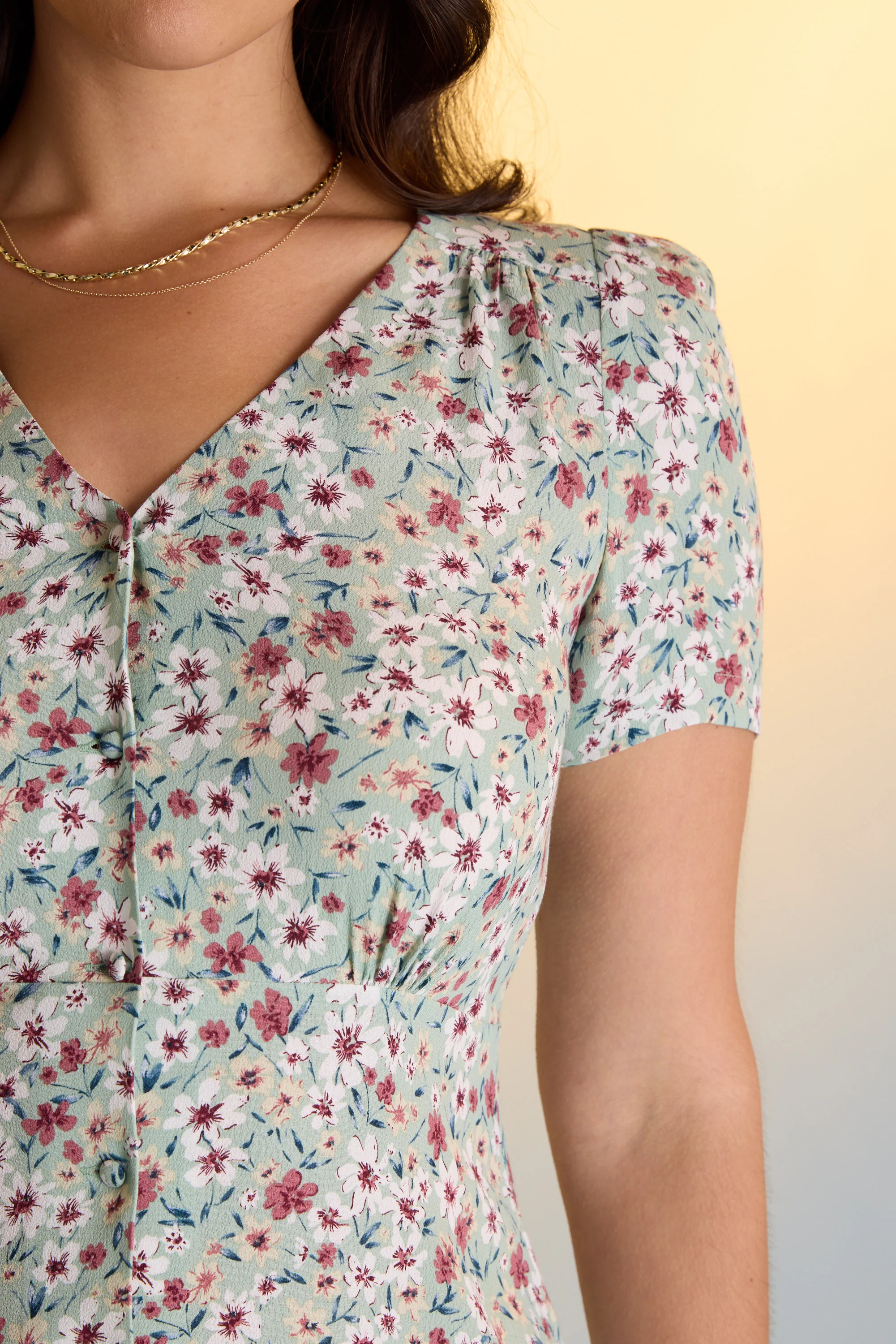 Isla Short Sleeve Dress - Image 3