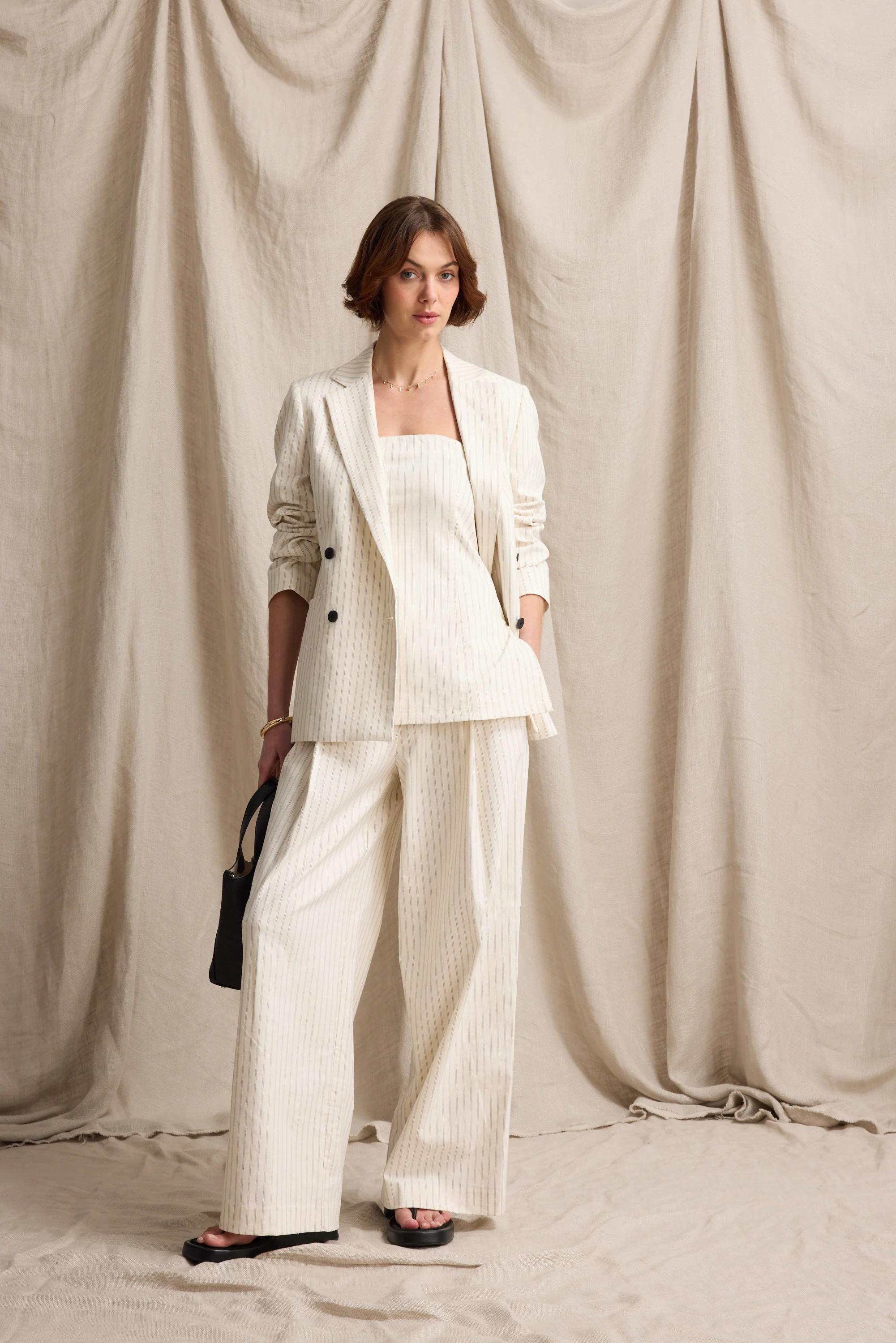 Jade Linen Blend Pant - Image 5