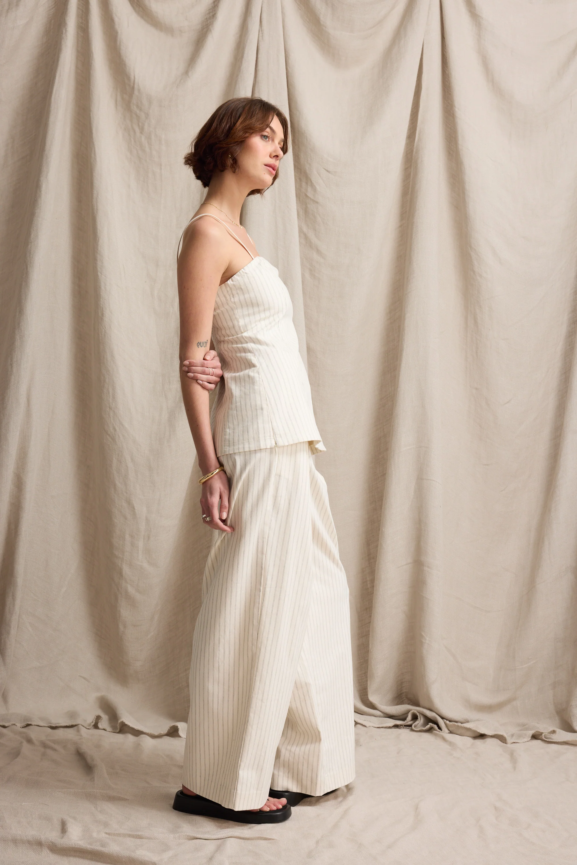 Jade Linen Blend Pant - Image 6