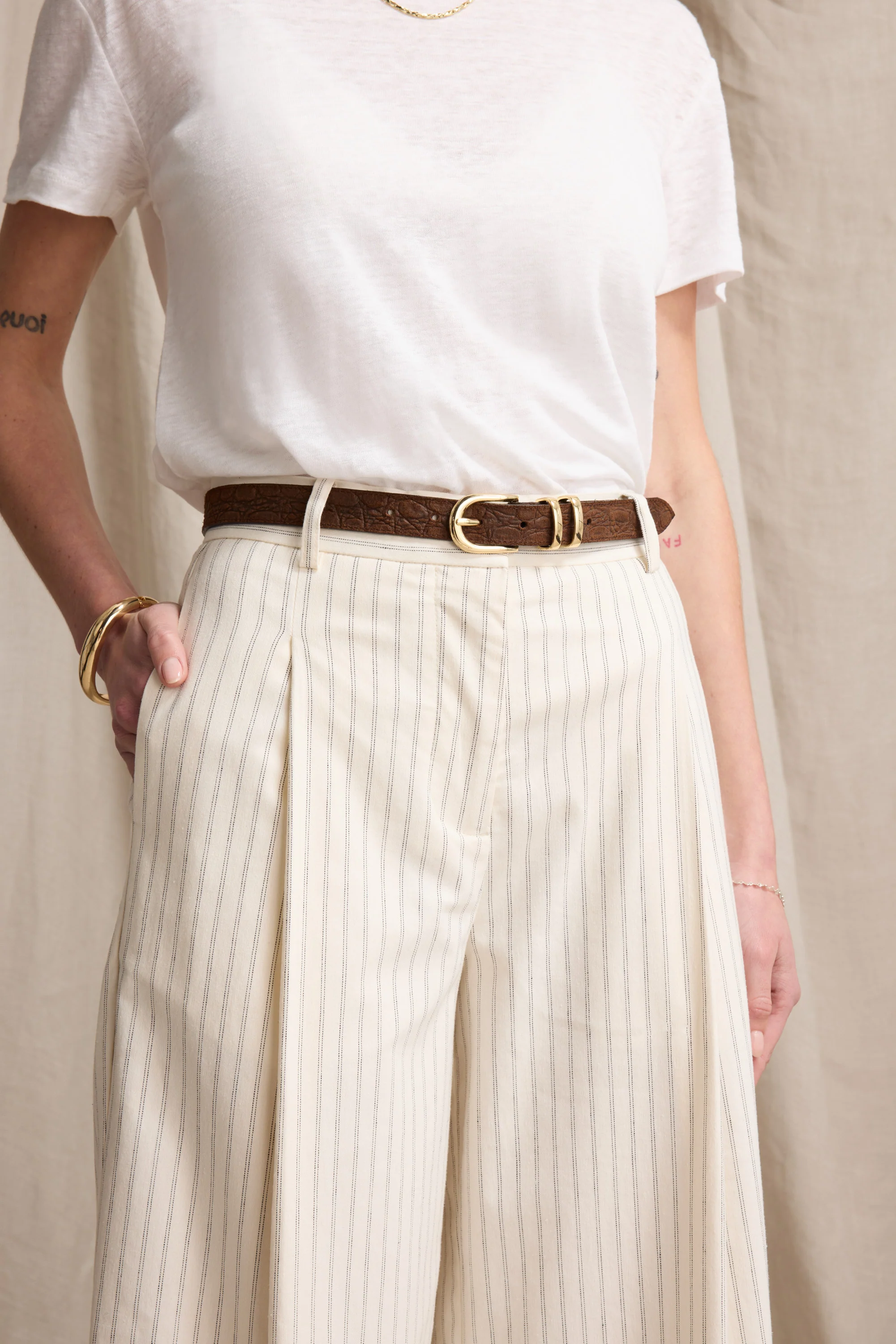 Jade Linen Blend Pant - Image 7