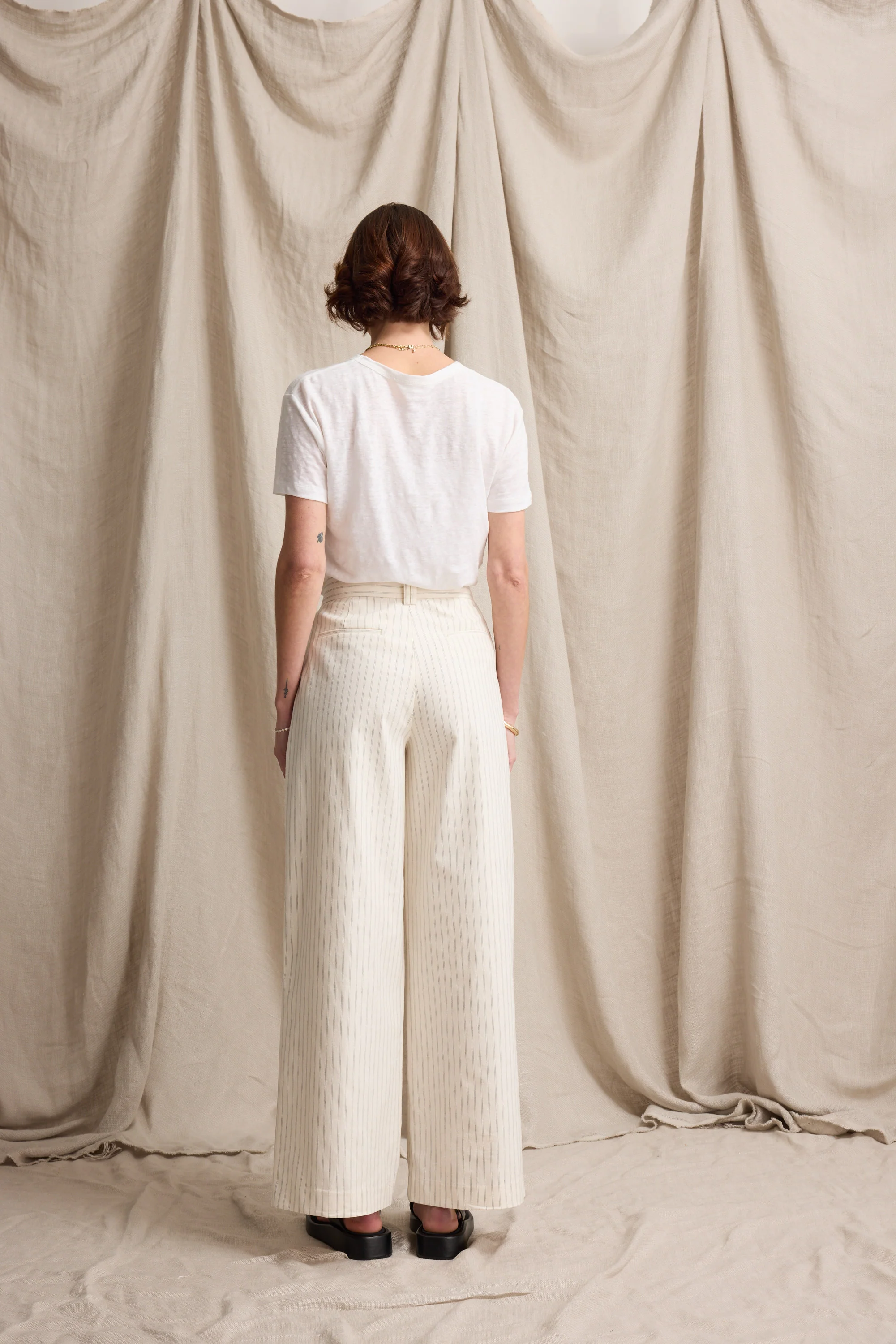 Jade Linen Blend Pant - Image 8