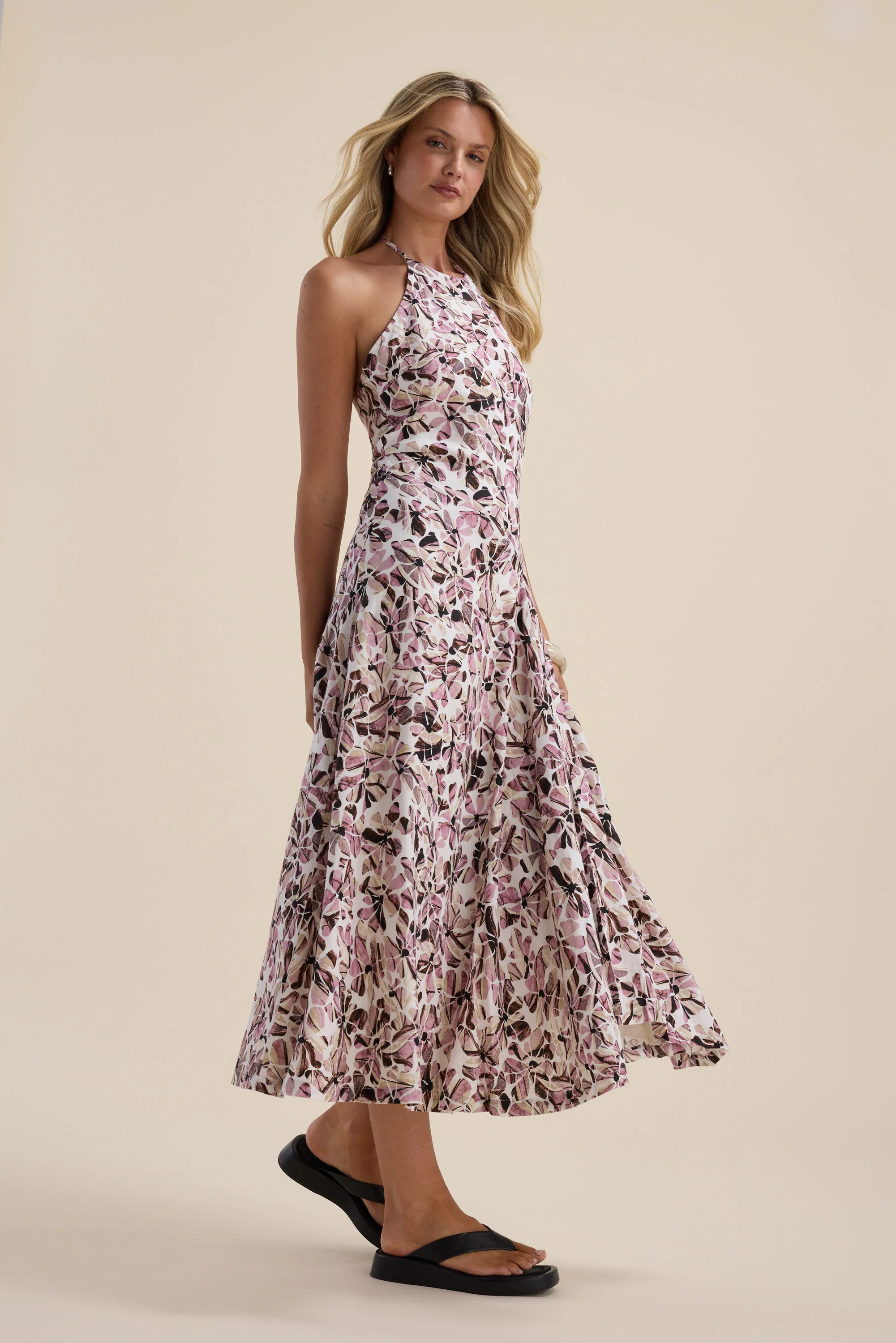 Jasmine Halter Neck Dress - Image 5