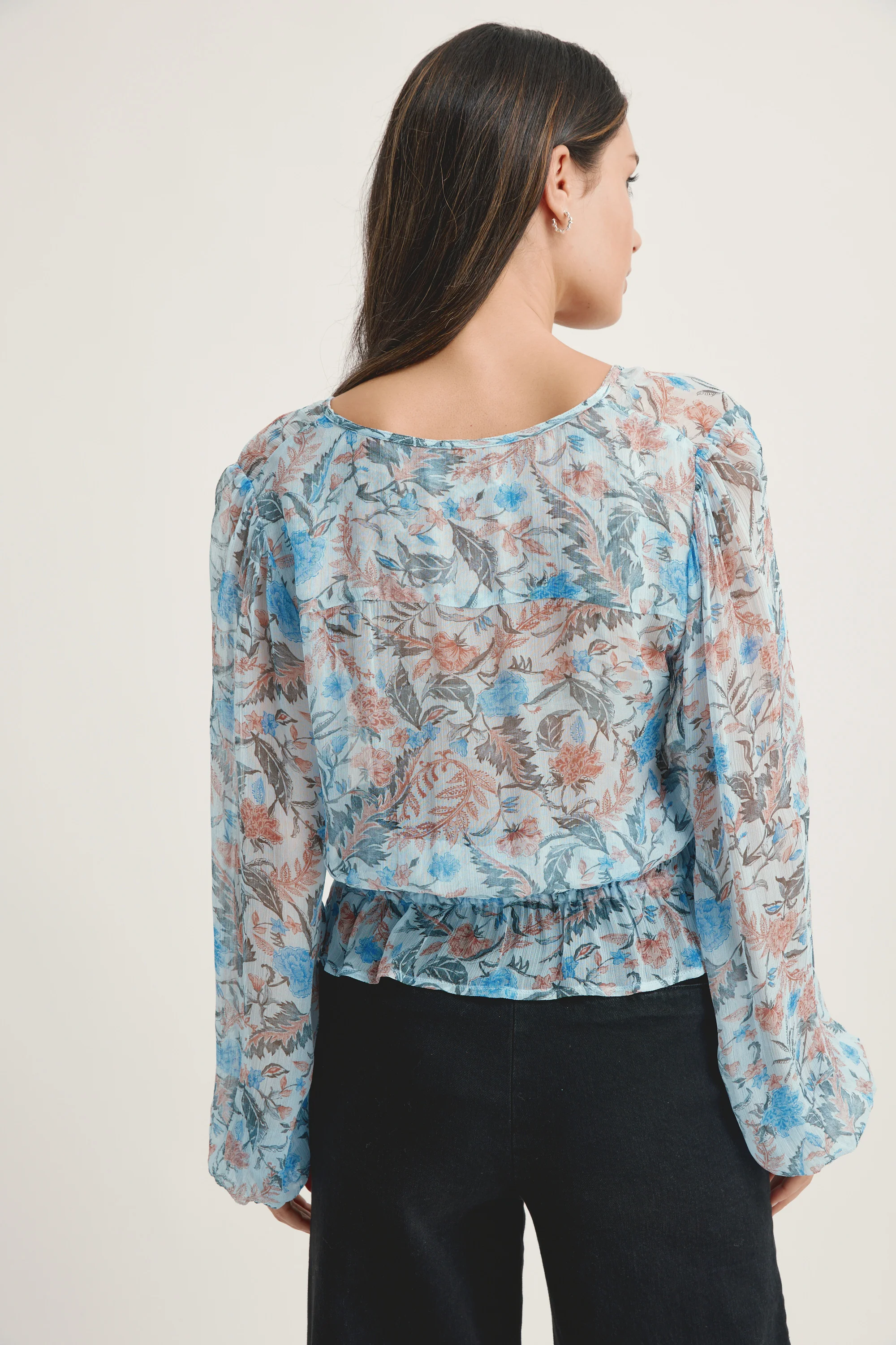 Joan Button Front Blouse - Image 3