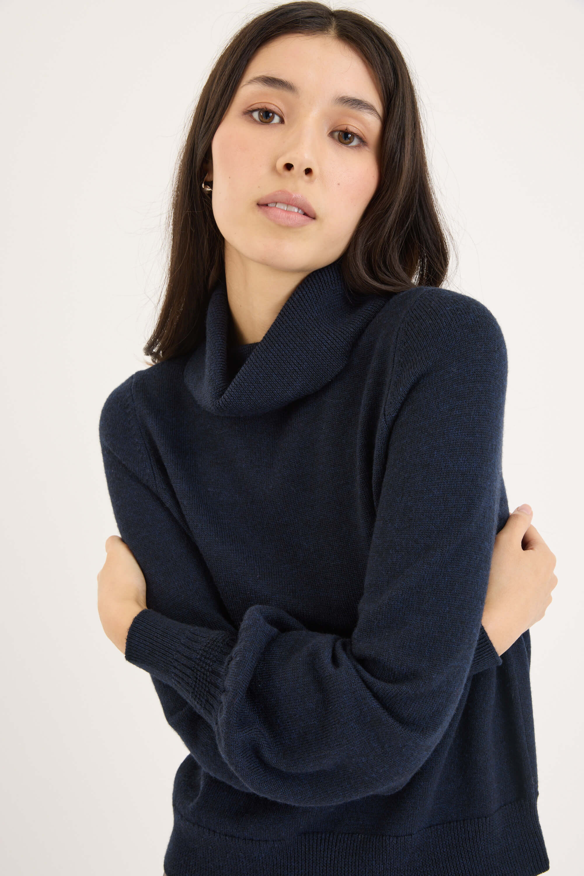 Josie ZQ Merino Roll Neck Sweater - Image 2