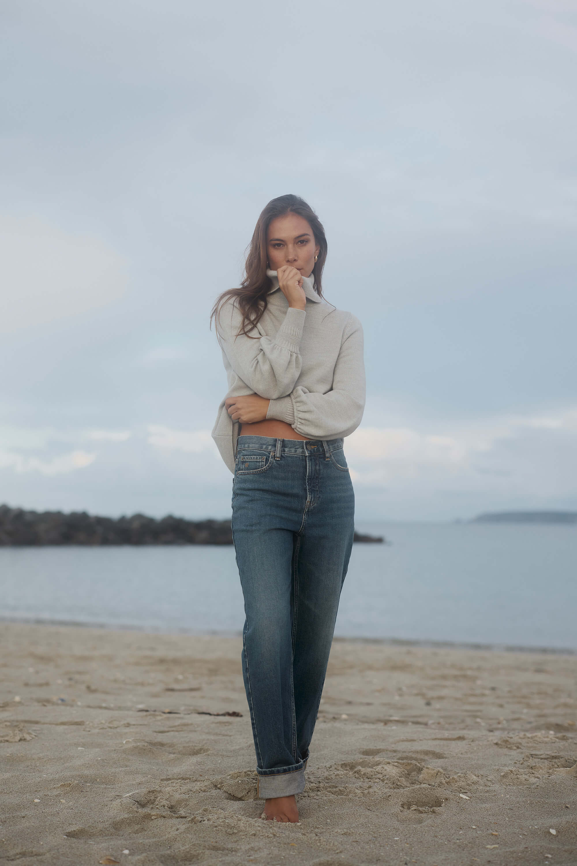 Josie ZQ Merino Roll Neck Sweater