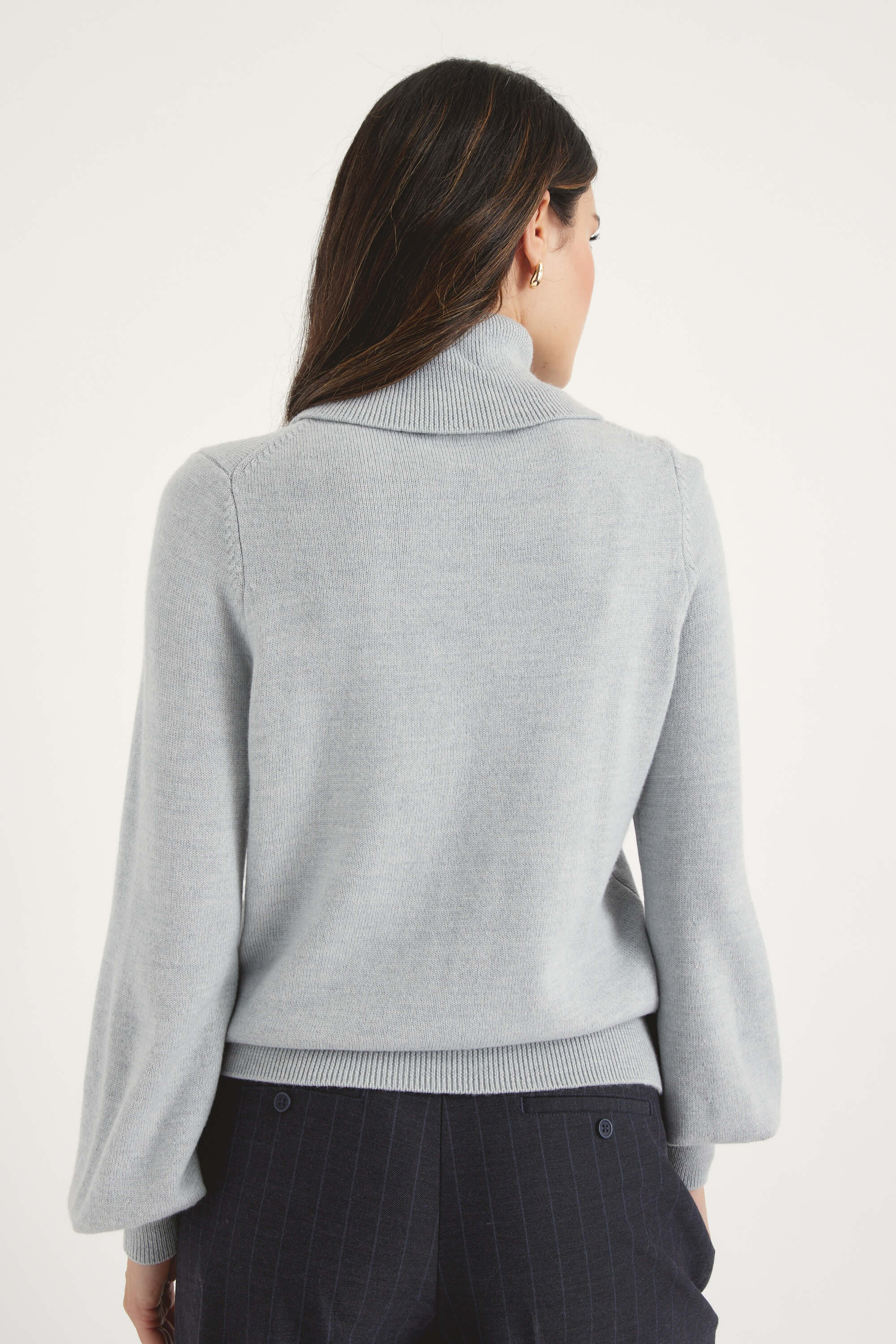 Josie ZQ Merino Roll Neck Sweater - Image 5