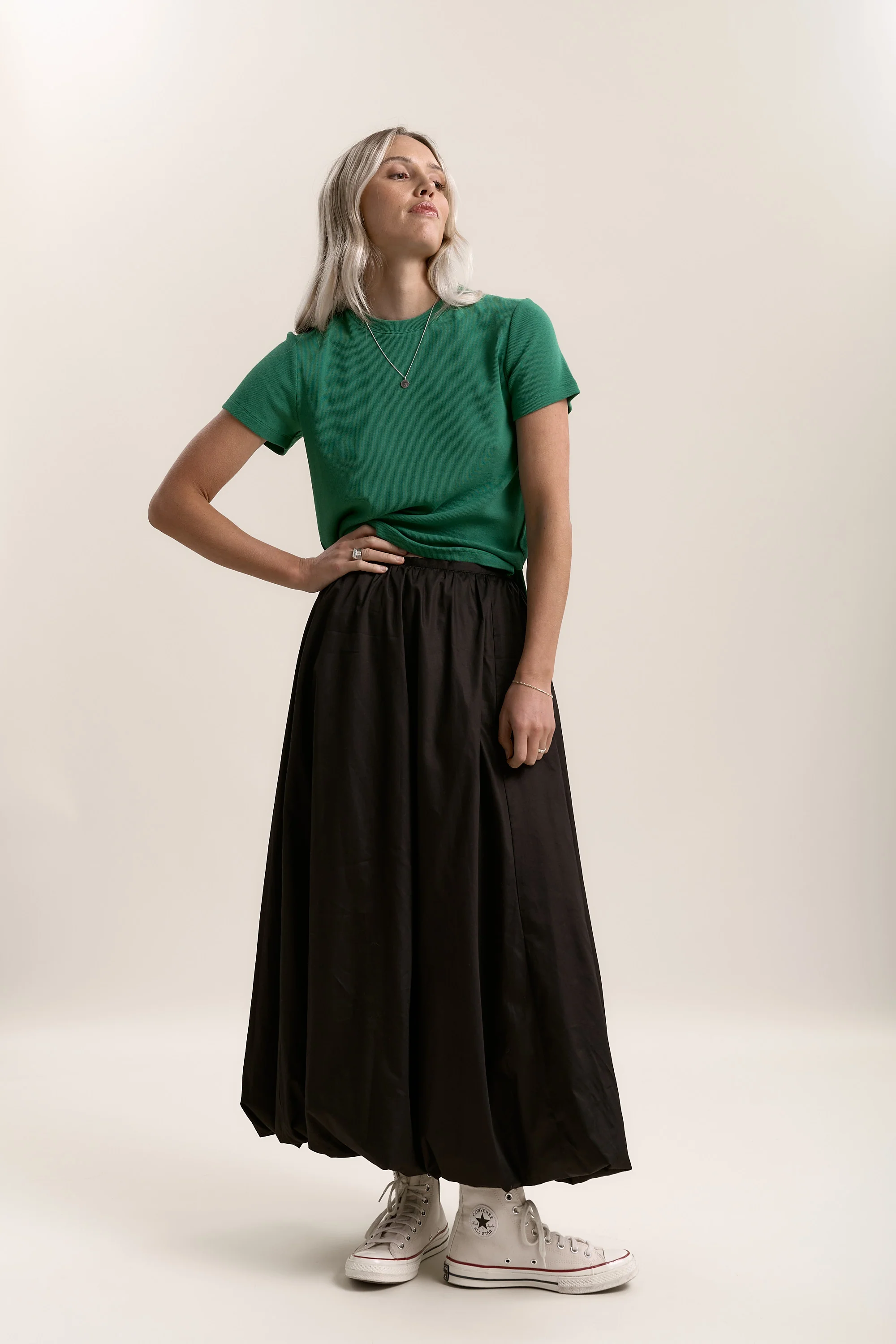 Juniper Bubble Hem Skirt - Image 3